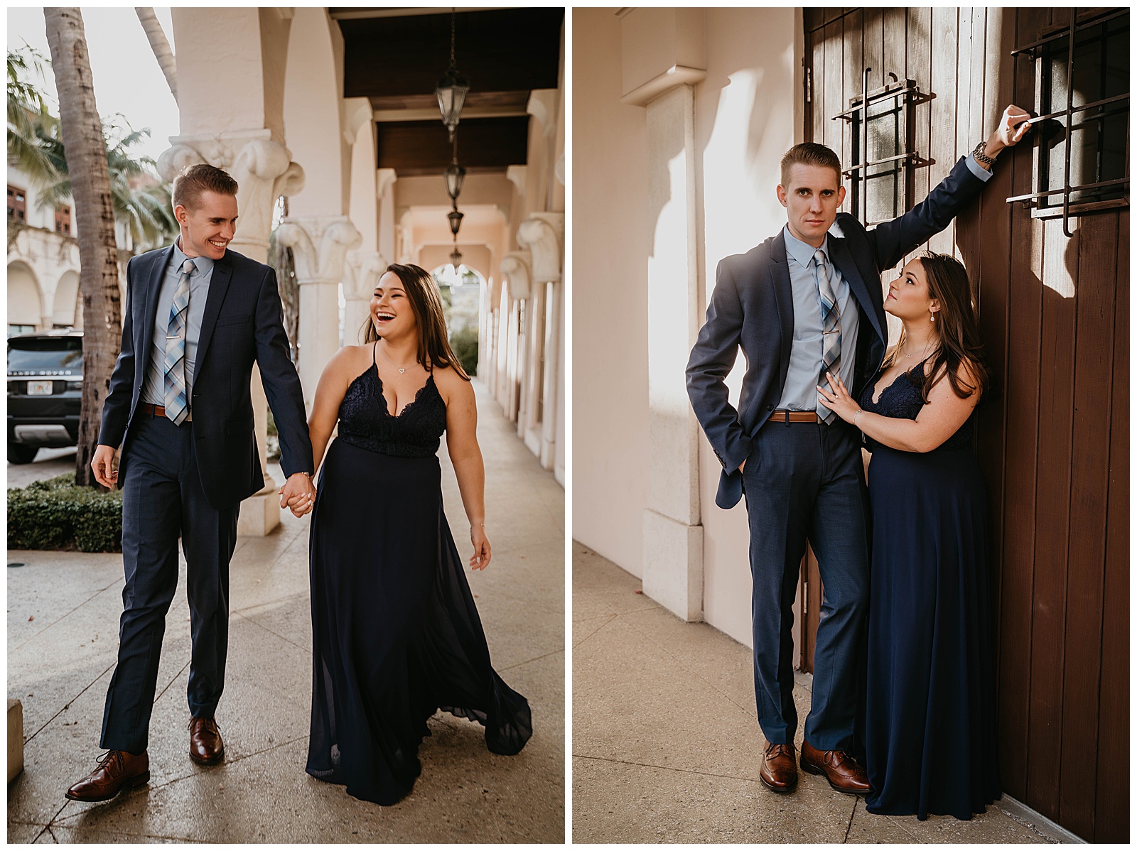 Worth Ave Palm Beach Engagement Photography