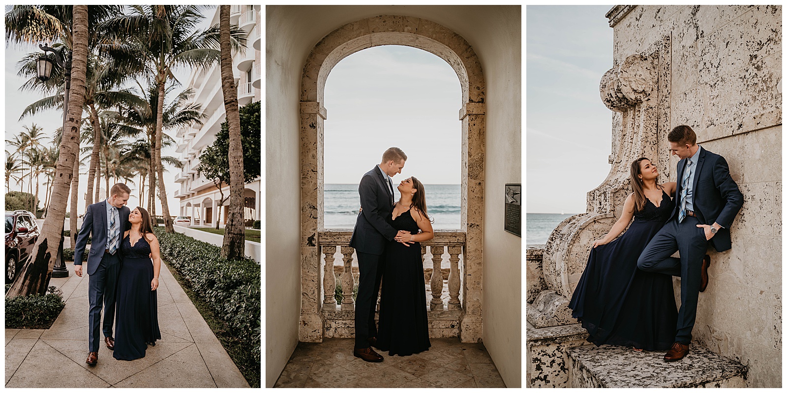 Worth Ave Palm Beach Engagement Photography