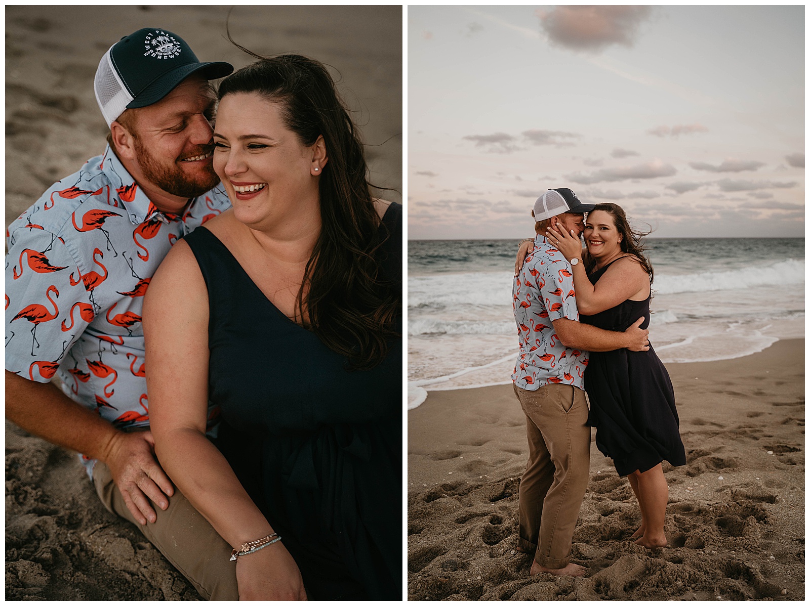 Clark Ave Beach Florida Engagement Photography