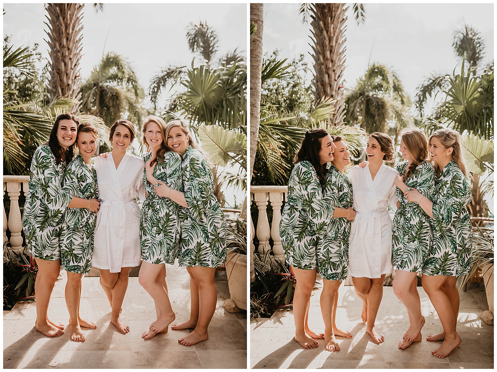 Beach Bridal Getting Ready Photos