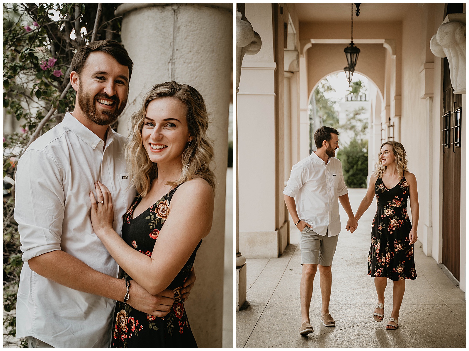 Worth Ave Palm Beach Engagement Photography