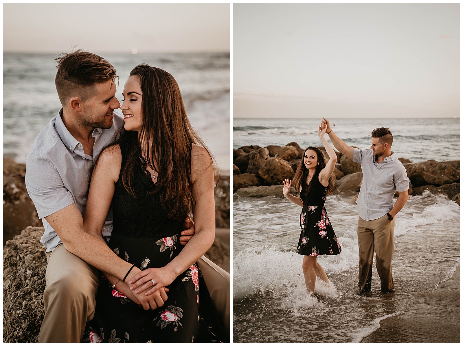 Palm Beach Florida Engagement Photography