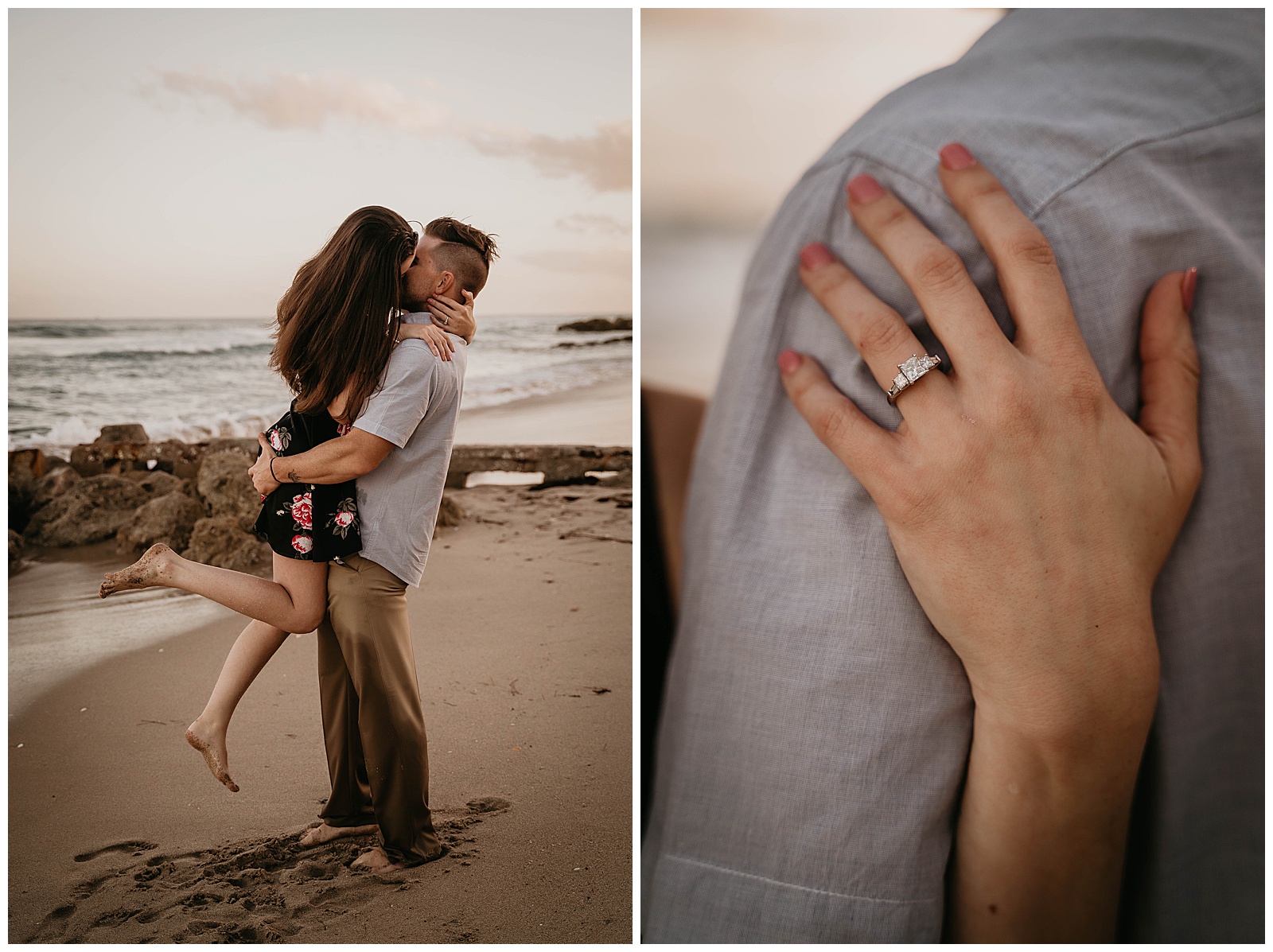 Palm Beach Florida Engagement Photography