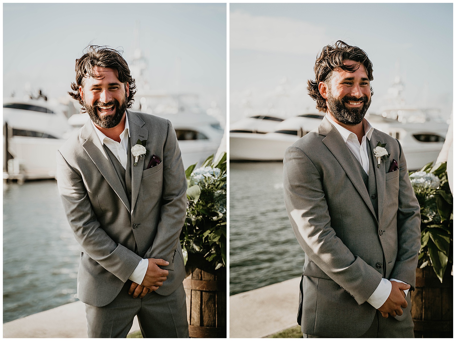 Waterfront Sailfish Marina Wedding Ceremony