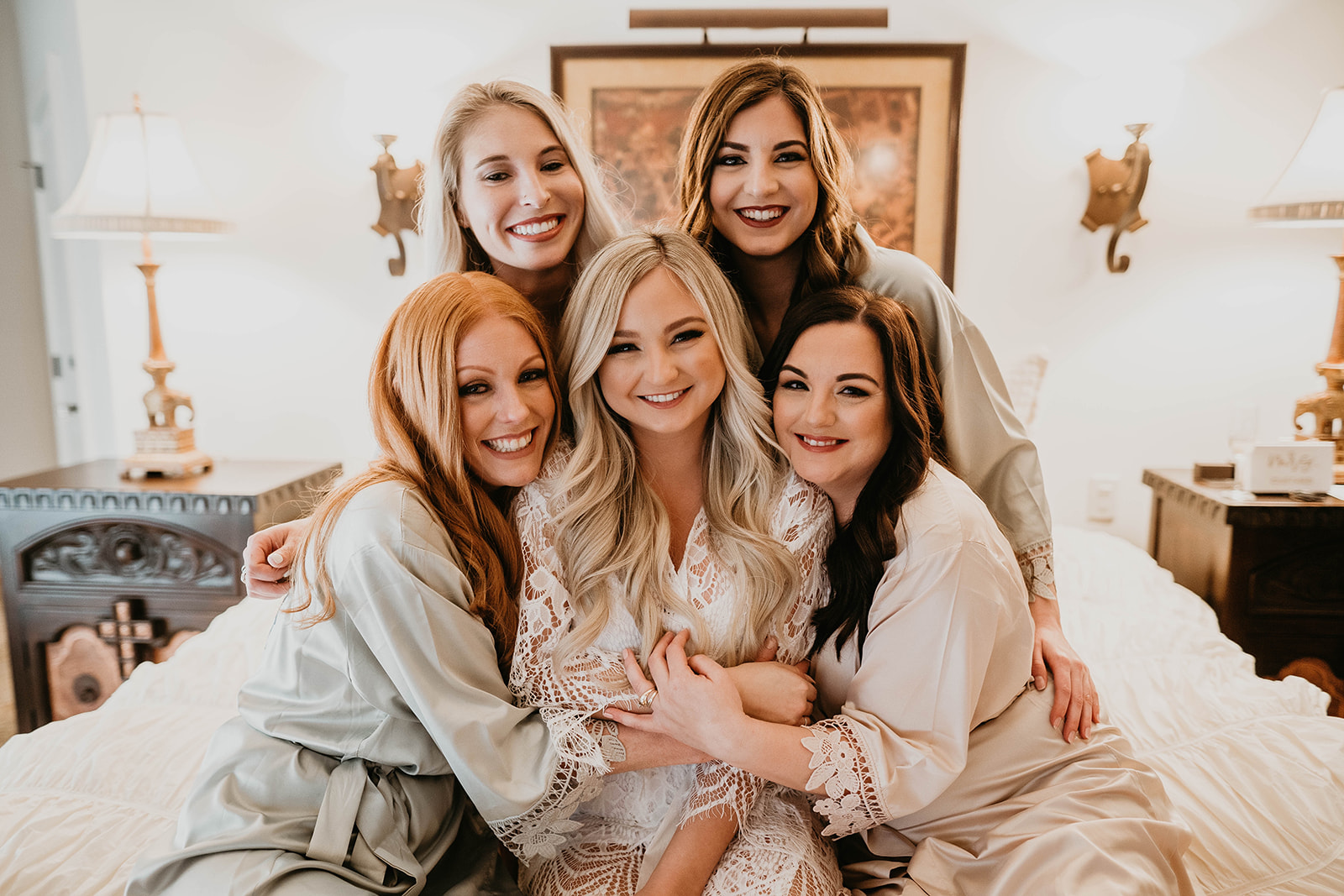 Bridal Party Getting Ready