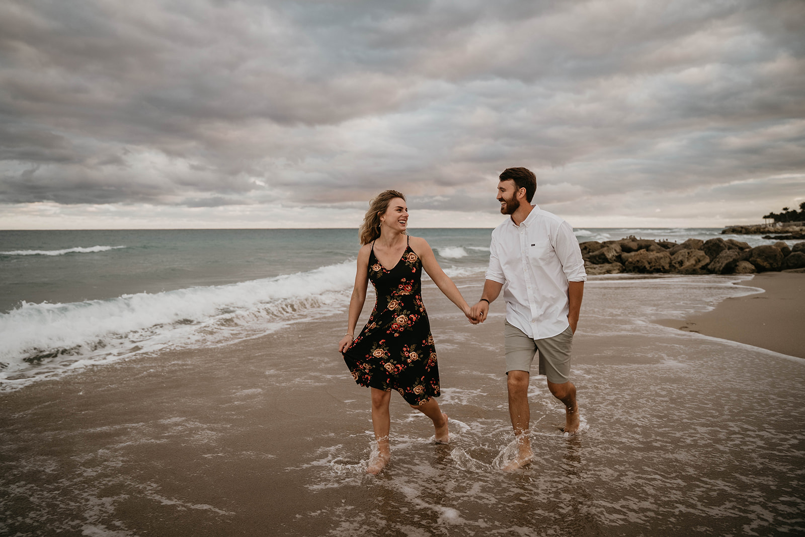 Worth Ave Palm Beach Engagement Photography