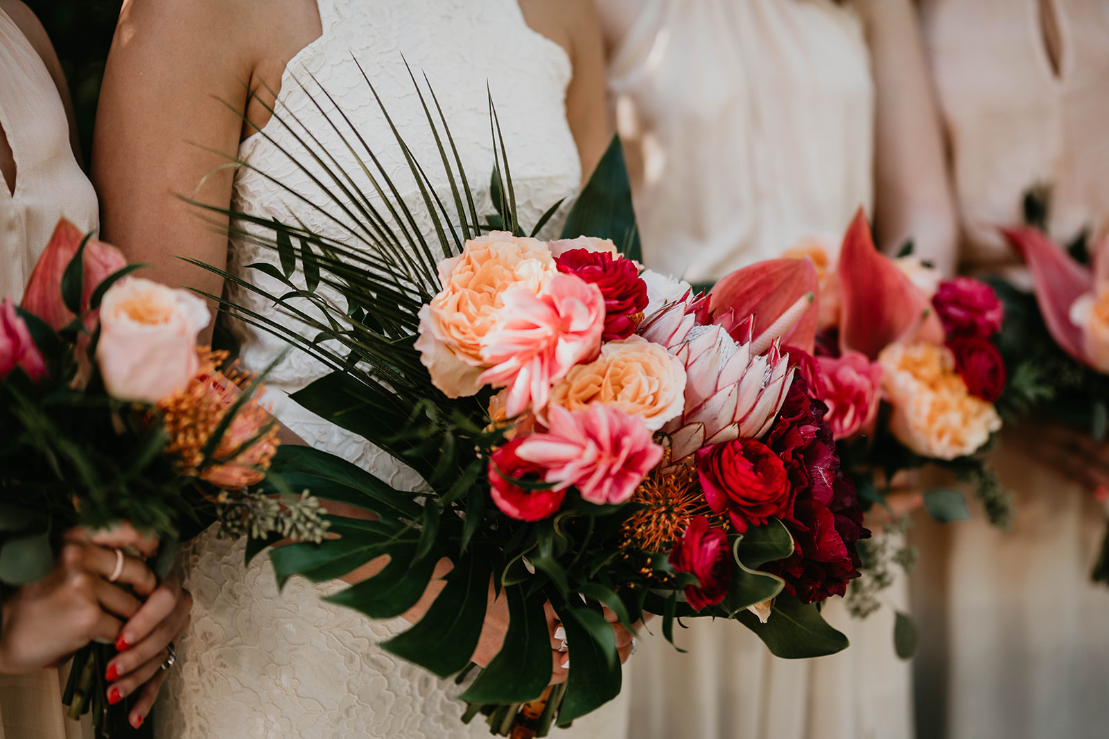 Tropical Beach Wedding Bouquets