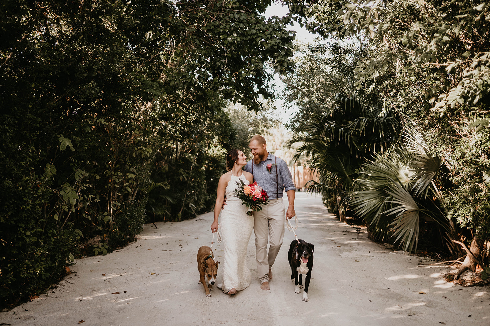 Islamorada Beach Wedding Bride and Groom Portraits