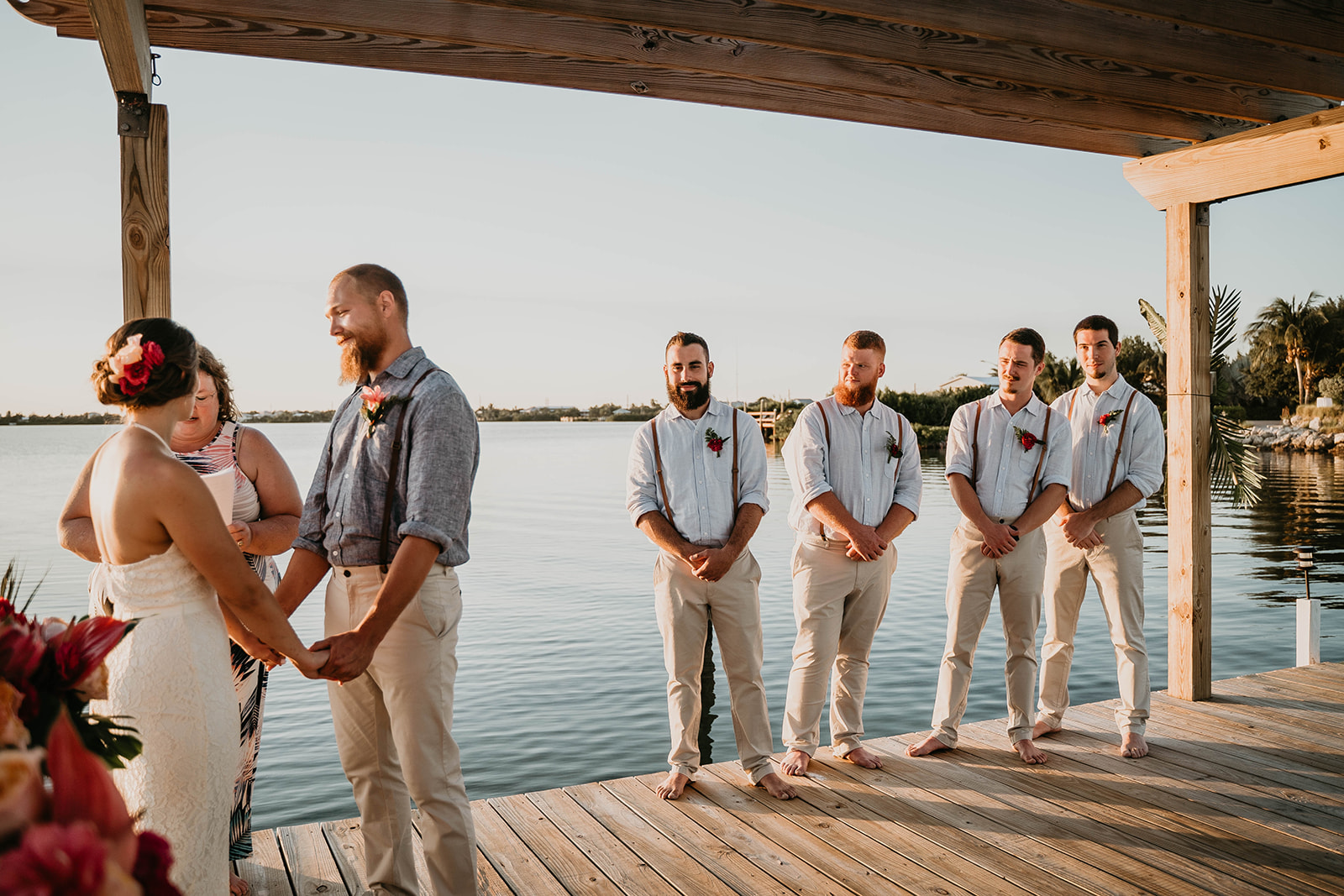 Islamorada Beach Wedding Ceremony Photography