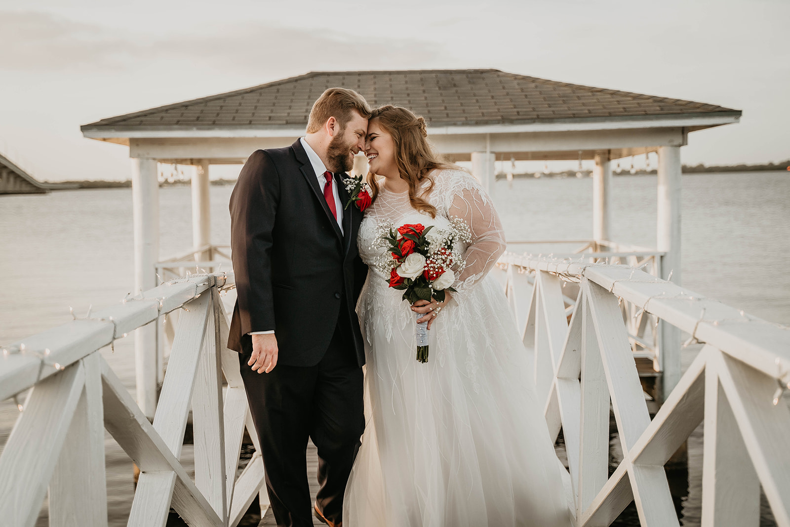 Heitman House Waterfront Wedding Photography