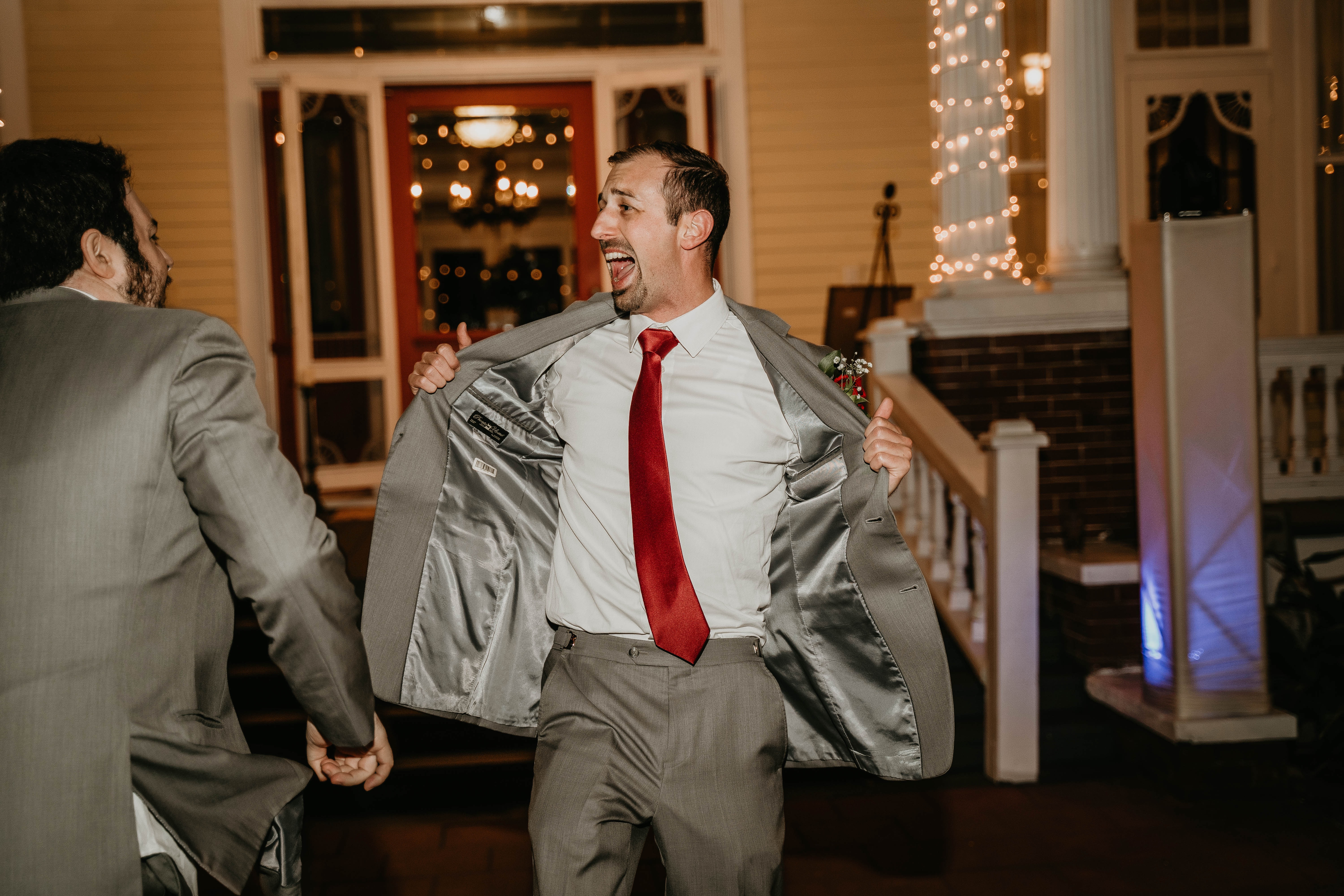Wedding Reception Guests at the Heitman House