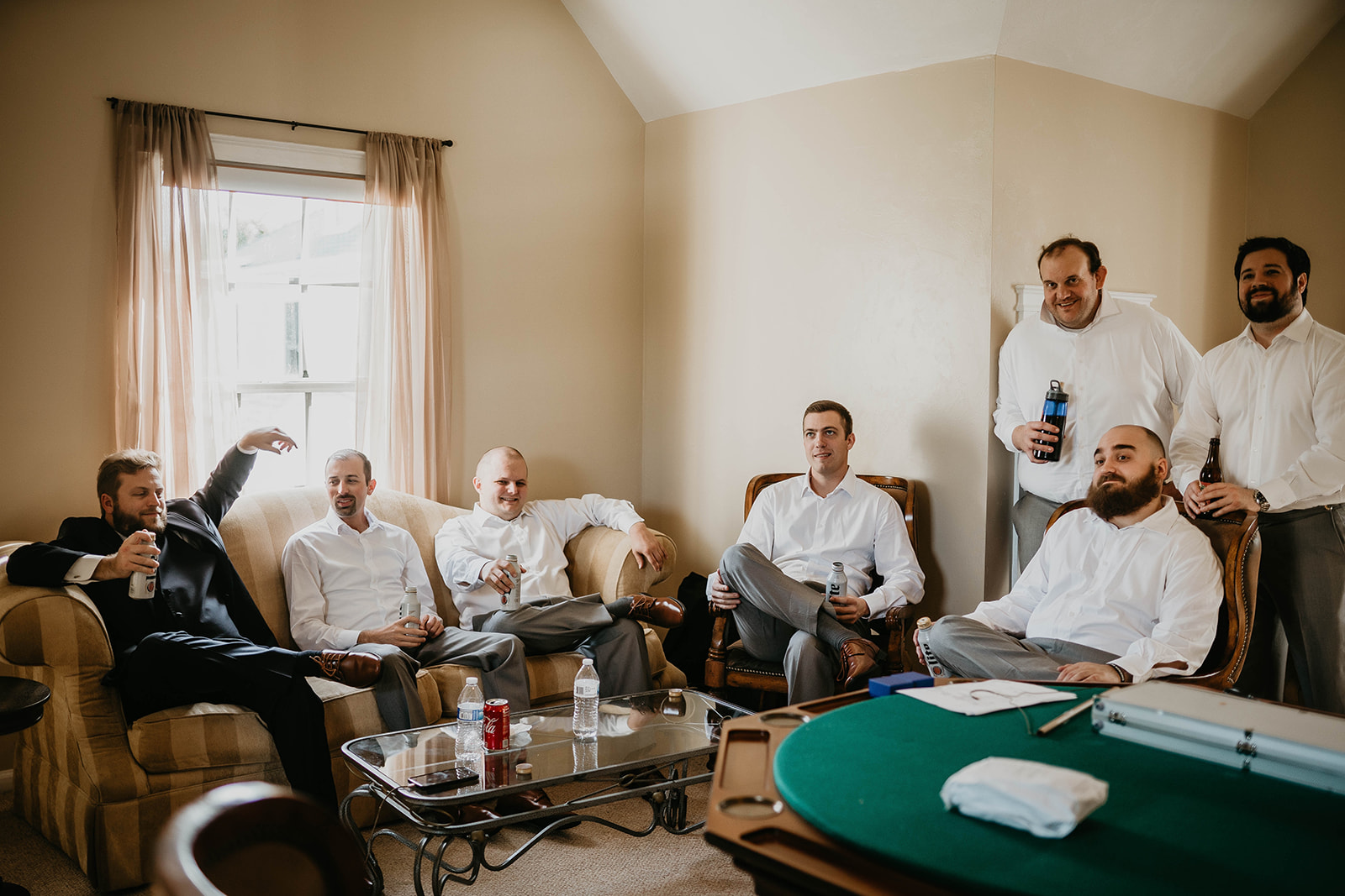 The Heitman House Groom Getting Ready Photography