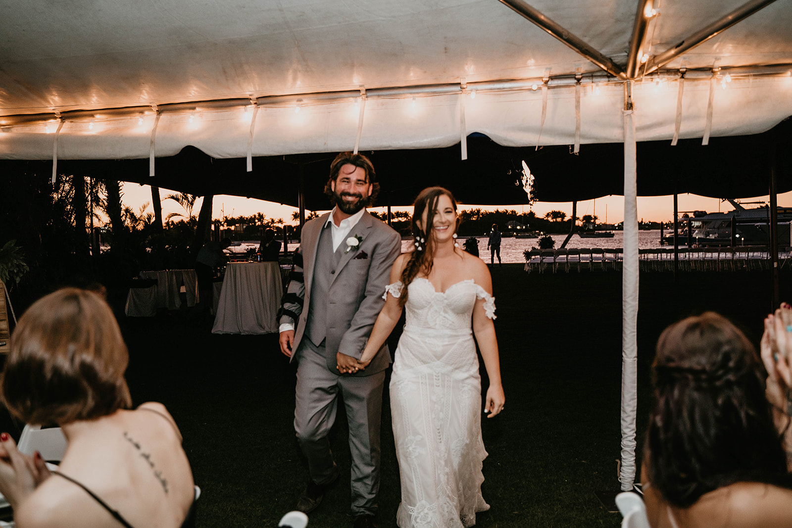 Waterfront Sailfish Marina Wedding Reception