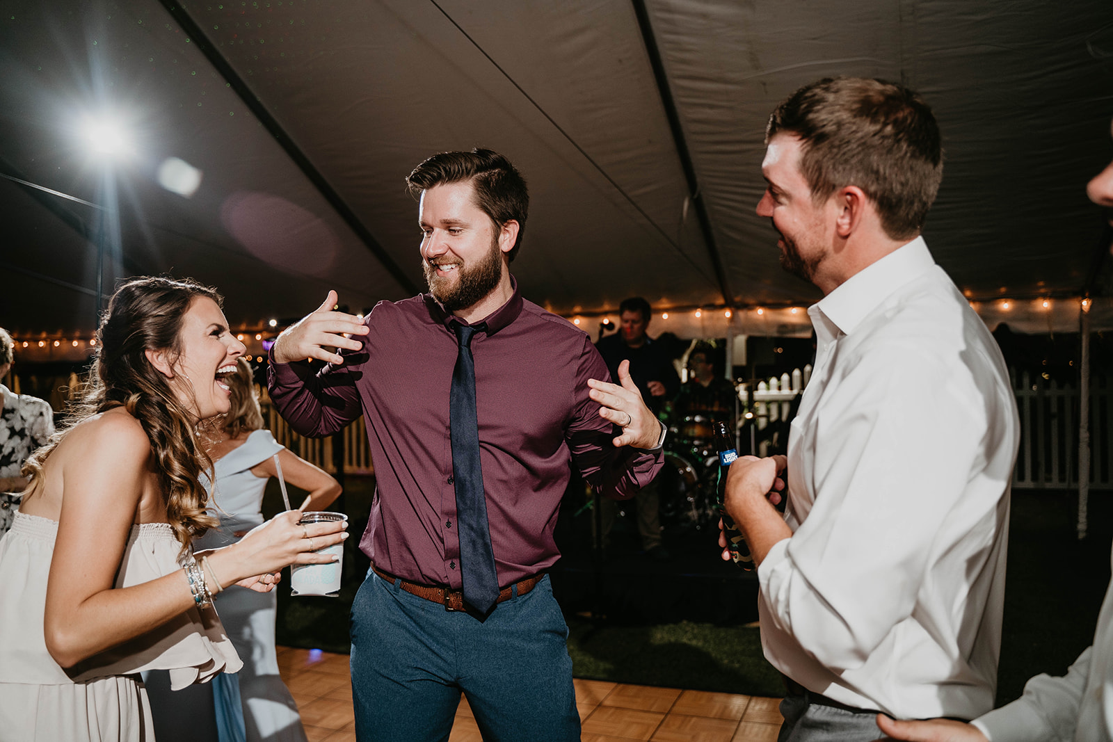 Waterfront Sailfish Marina Wedding Reception Guest Photography
