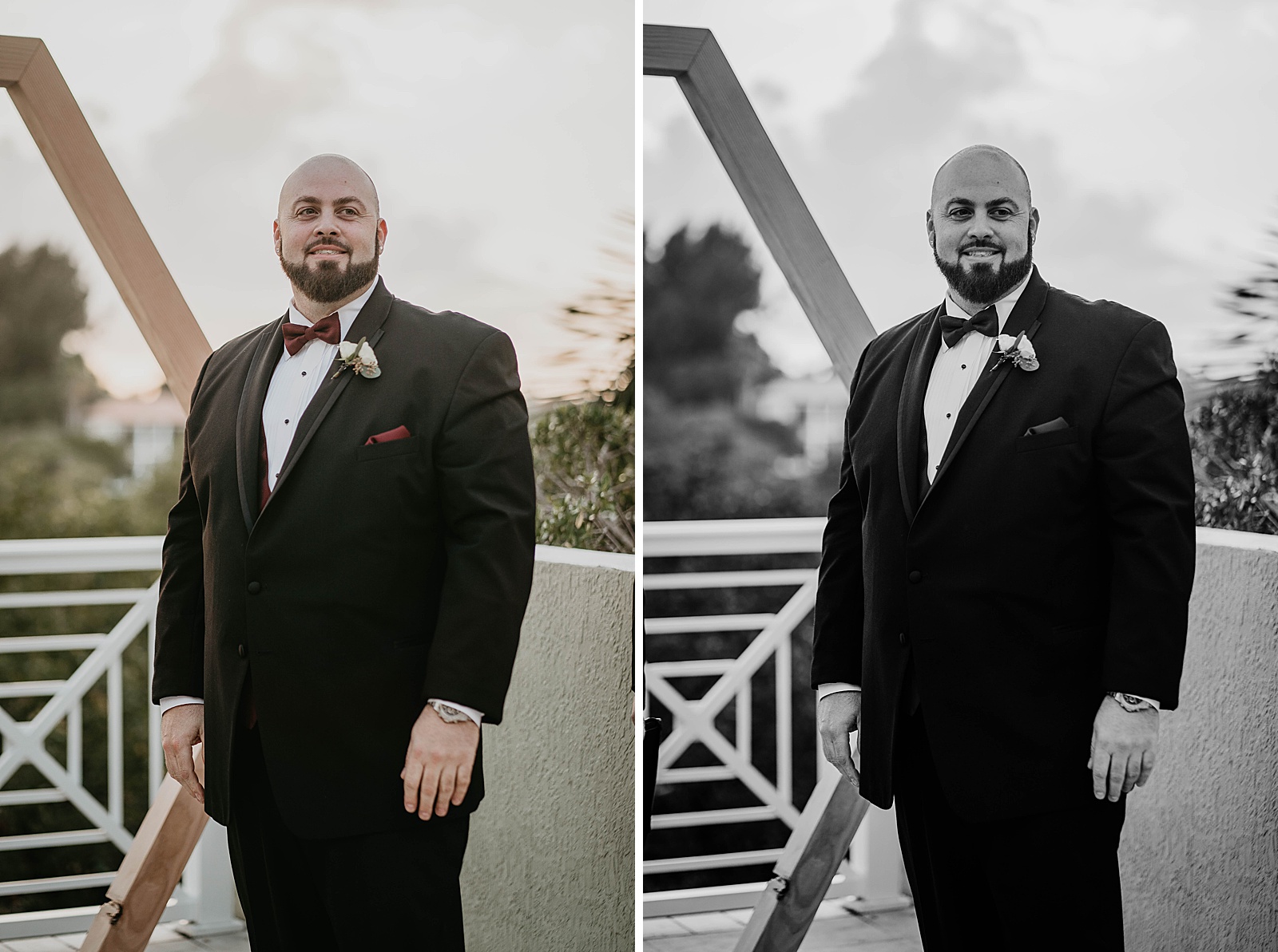South Florida Greenery Wedding Ceremony Photography