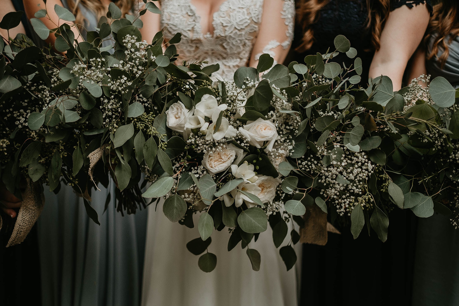 Classic Bridal Party Wedding Portrait Photography