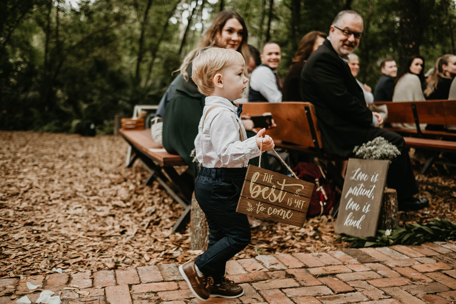 Bridle Oaks Barn Central Florida Rustic Wedding Ceremony Photography