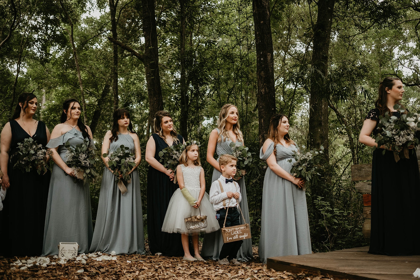 Bridle Oaks Barn Central Florida Rustic Wedding Ceremony Photography