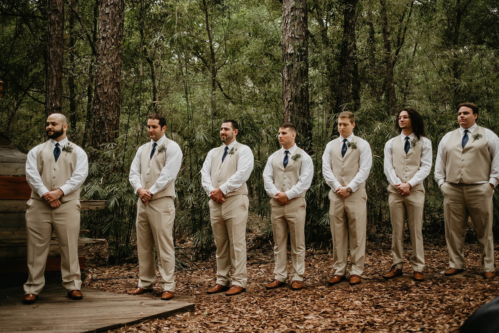 Bridle Oaks Barn Central Florida Rustic Wedding Ceremony Photography