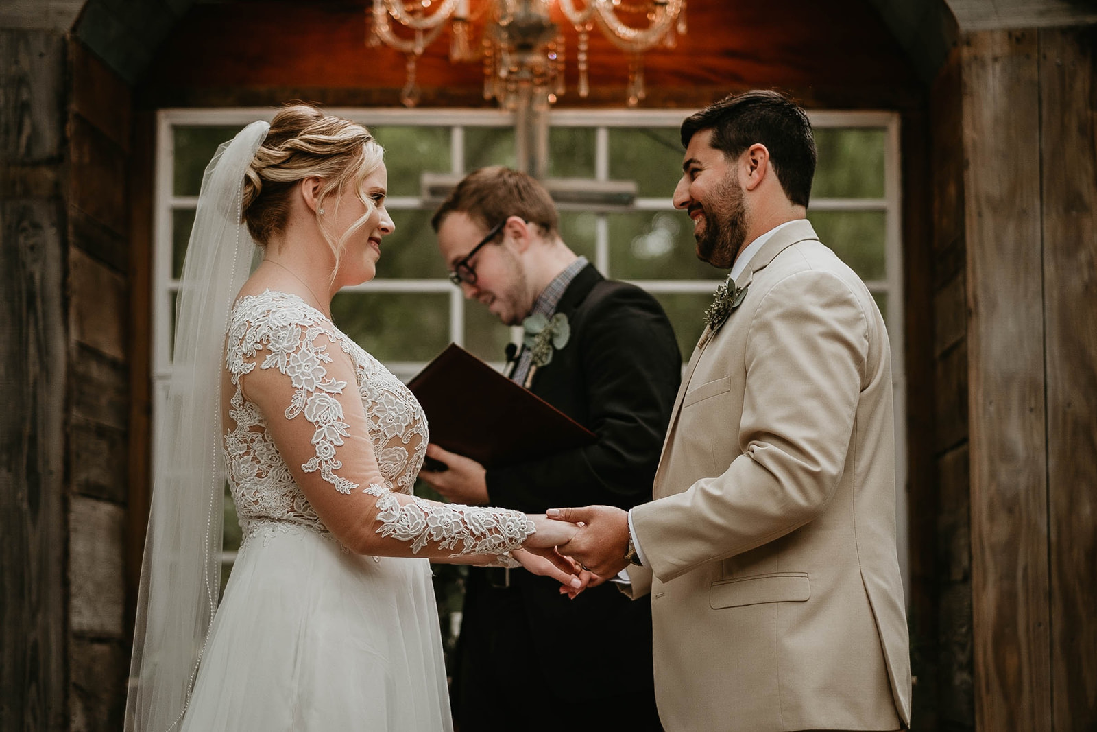 Bridle Oaks Barn Central Florida Rustic Wedding Ceremony Photography