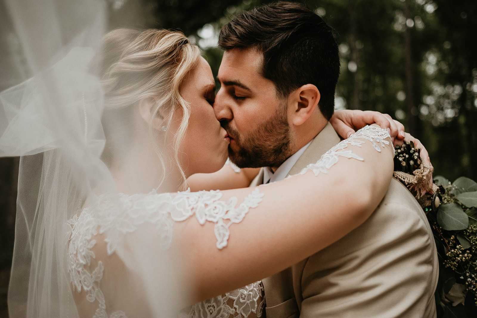 Bridle Oaks Barn Central Florida Rustic Wedding Bride and Groom Portrait Photography