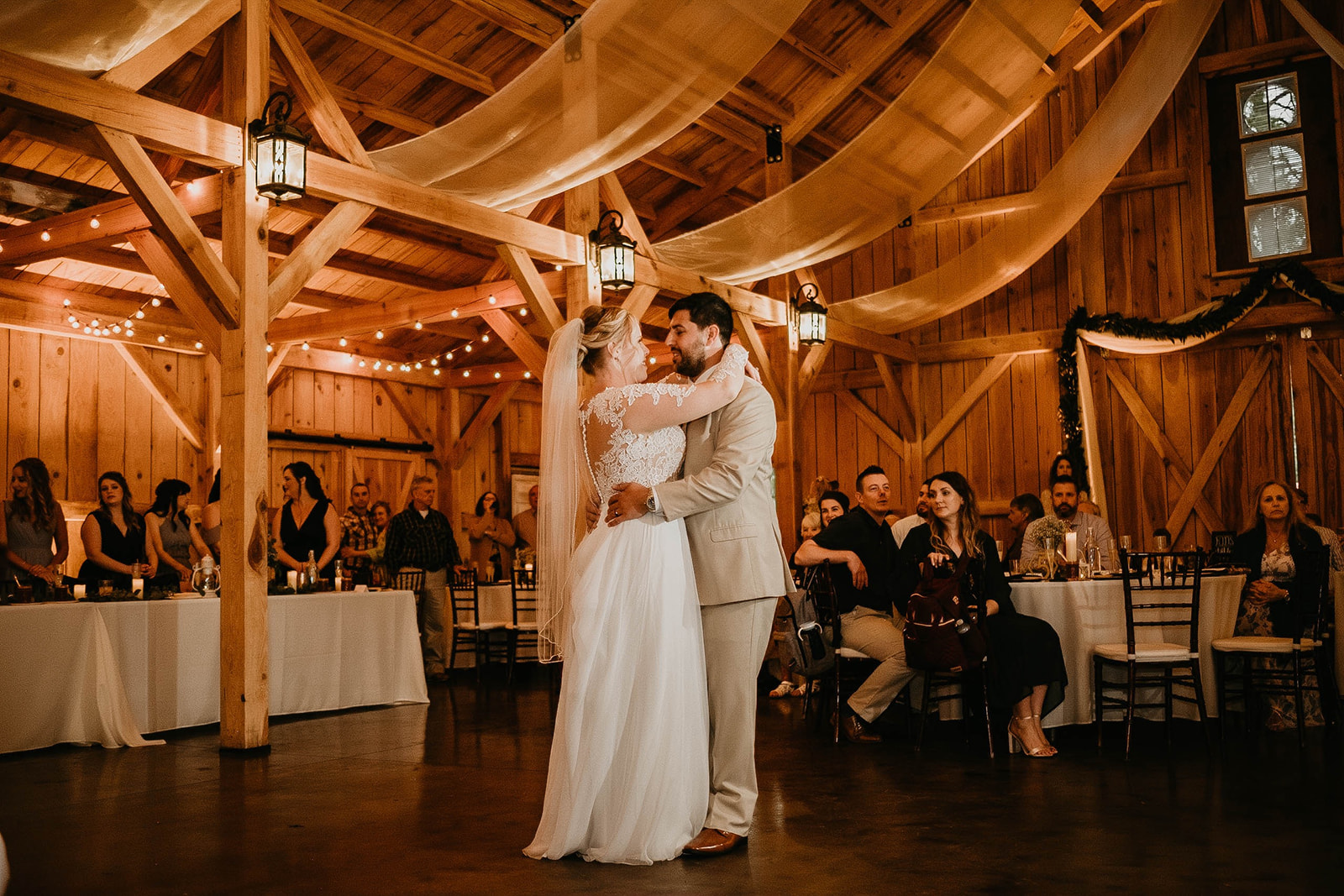 Bridle Oaks Barn Central Florida Rustic Wedding Reception Photography
