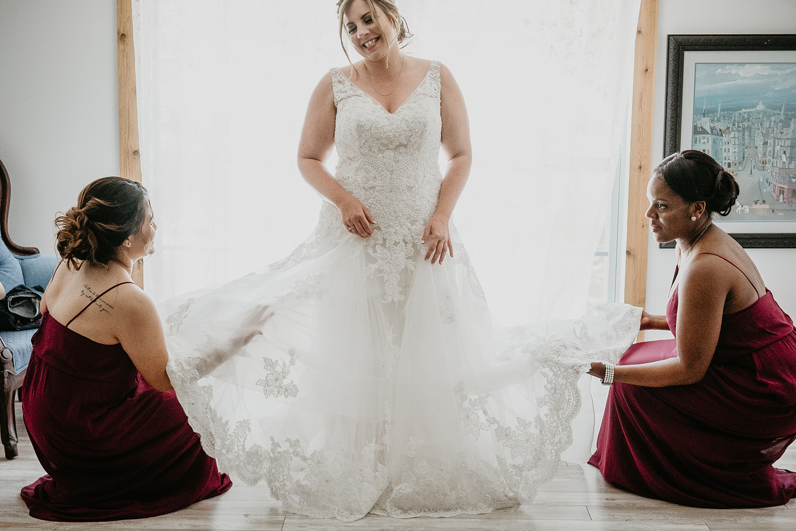 Classic South Florida Getting Ready Wedding Photography