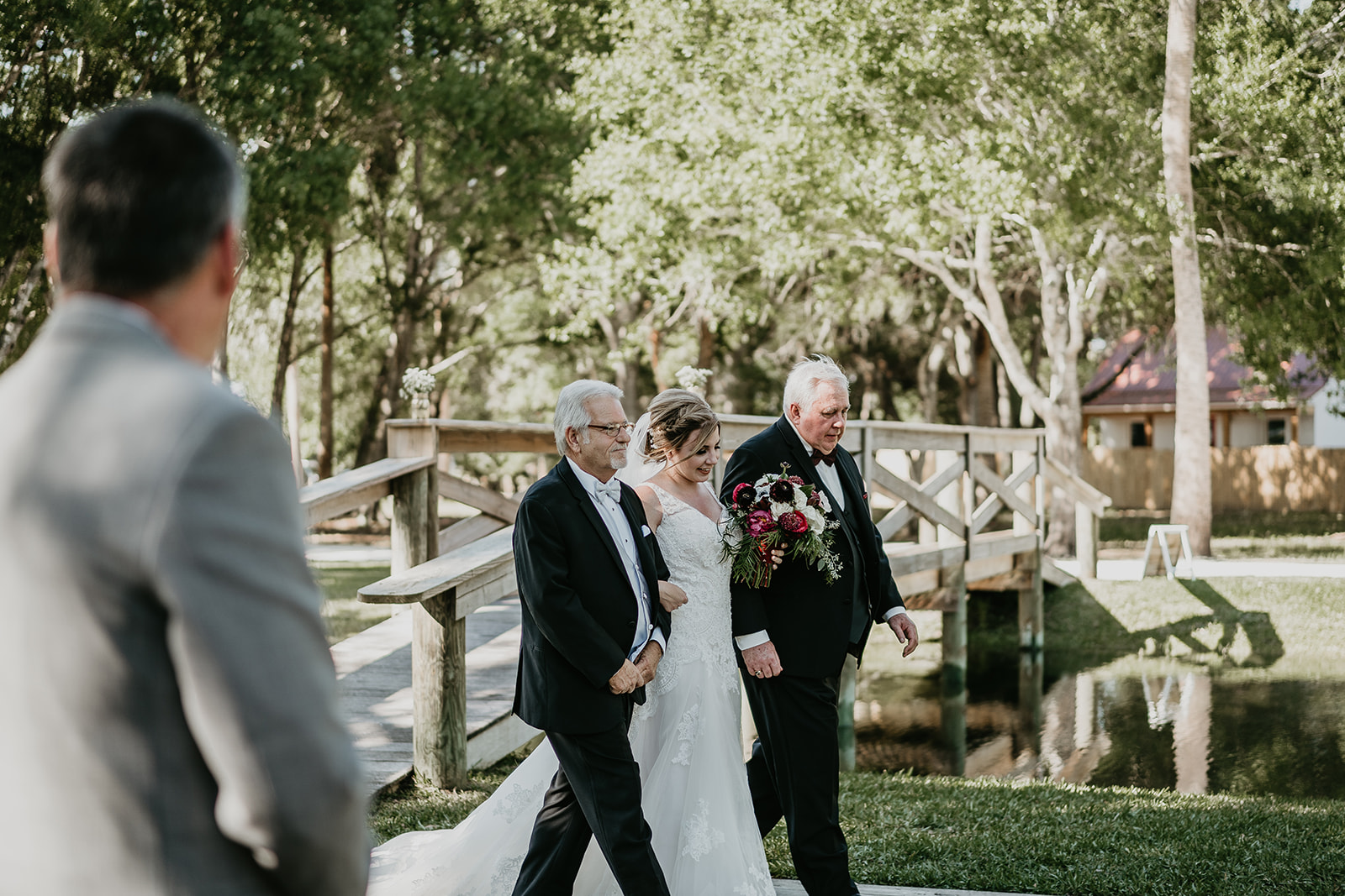 Rustic Magnolia Manor Vero Beach Wedding Ceremony Photography