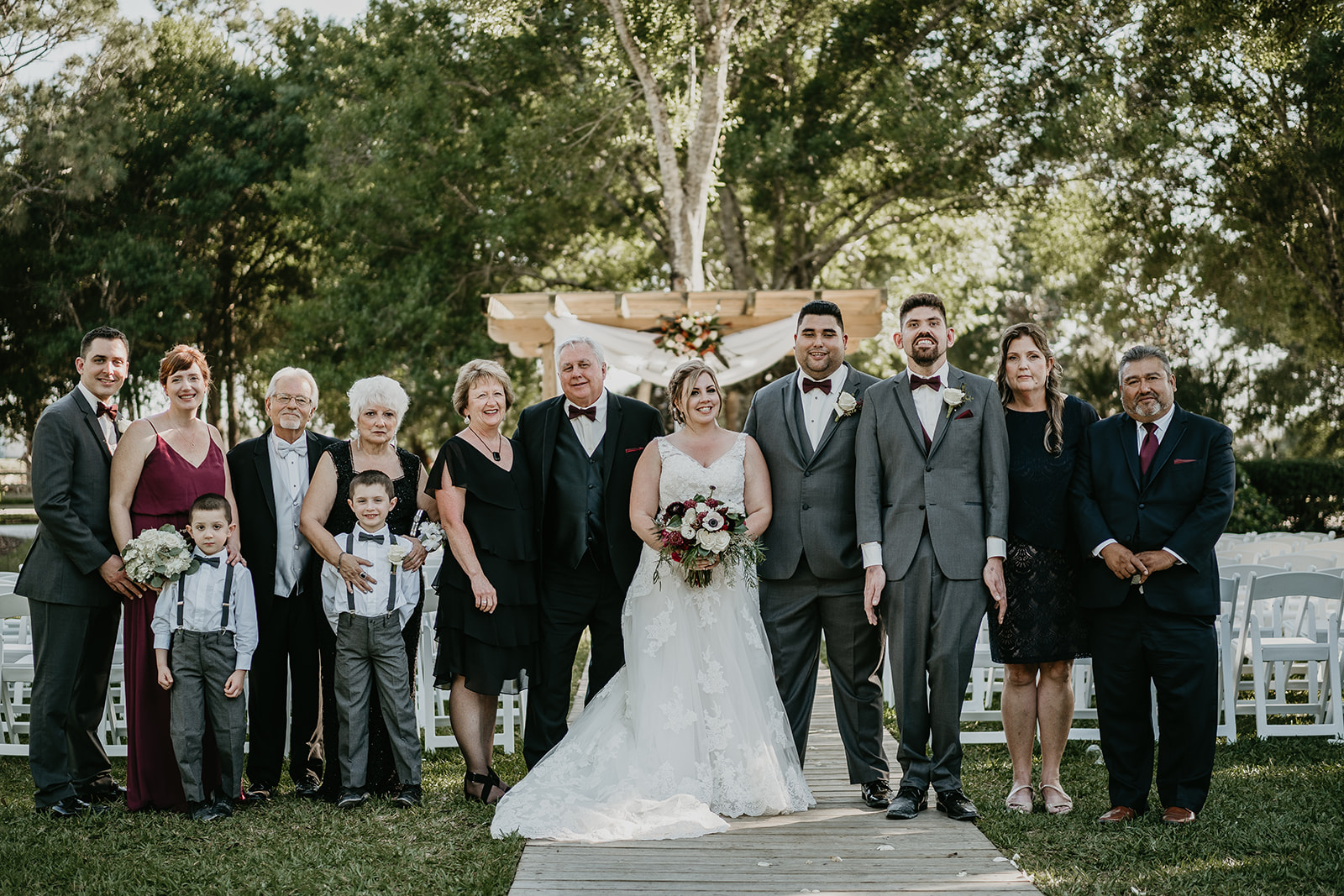 Rustic Magnolia Manor Vero Beach Wedding Ceremony Photography