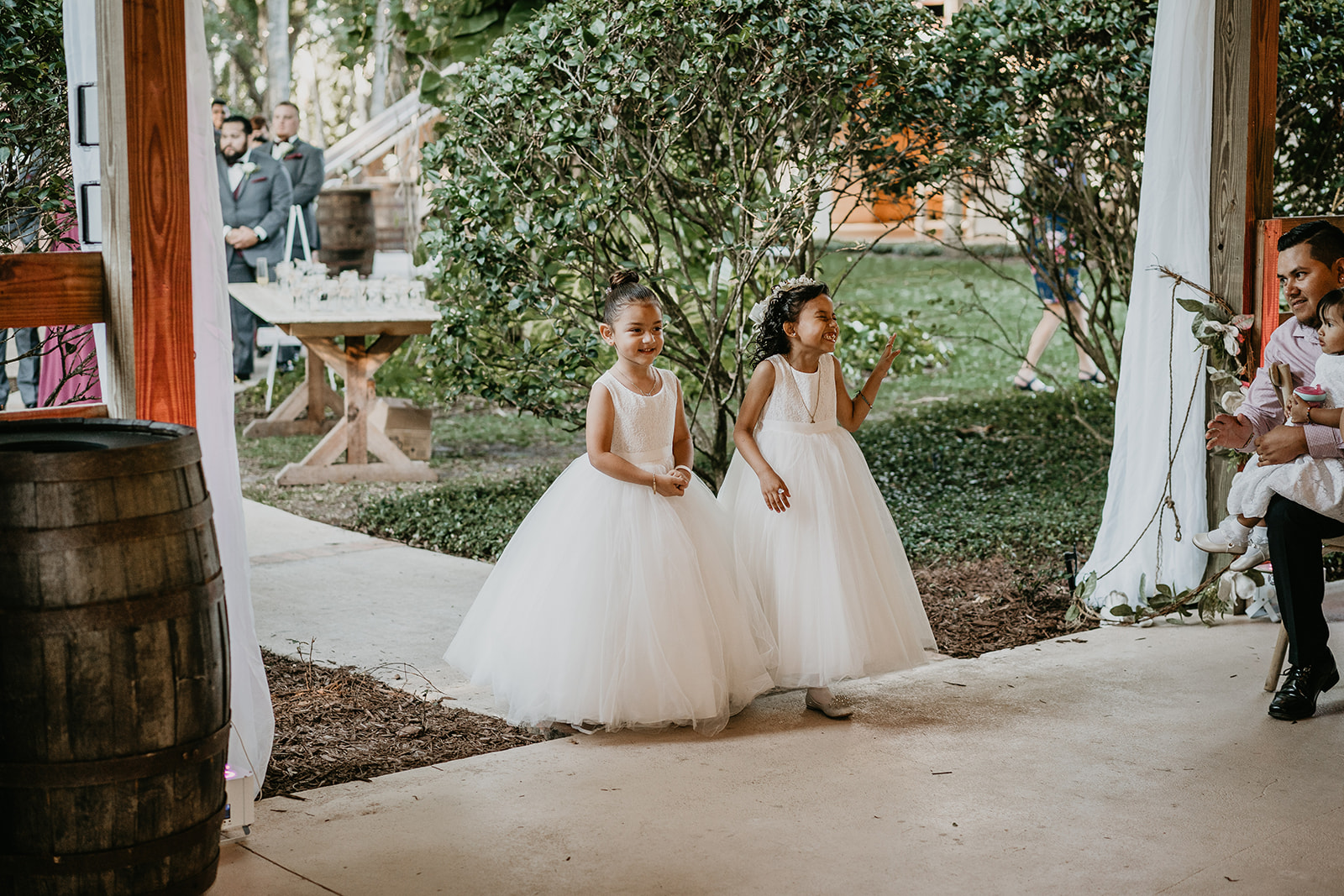 Rustic Magnolia Manor Vero Beach Reception Wedding Photography