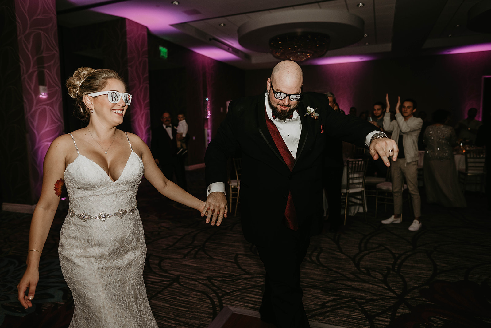 Classic Ballroom Wedding Reception Photography