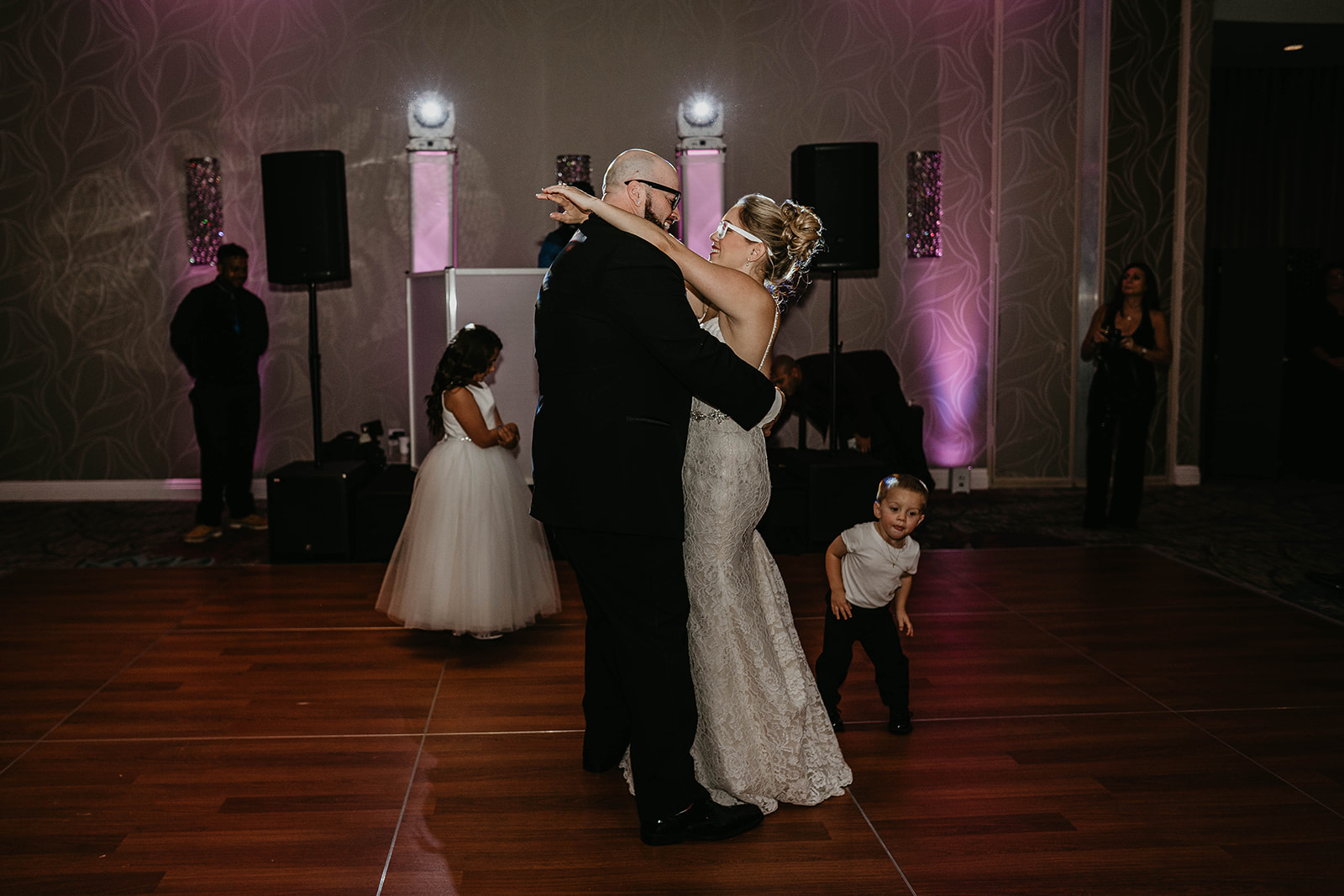 Classic Ballroom Wedding Reception Photography