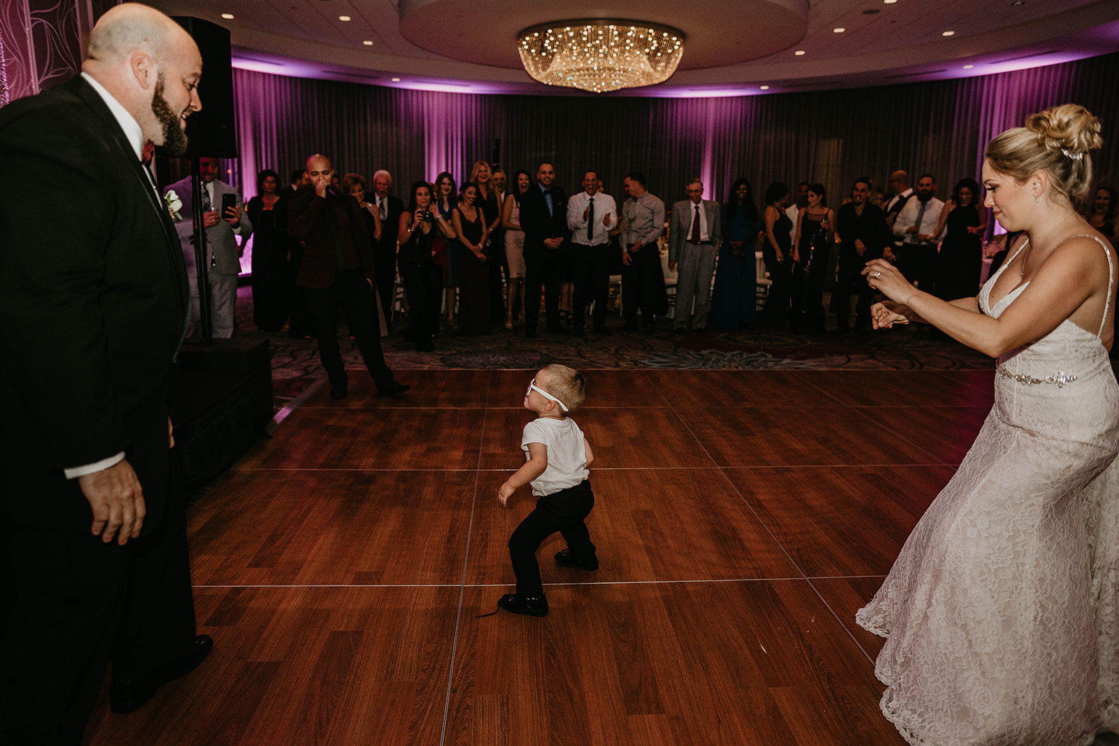 Classic Ballroom Wedding Reception Photography