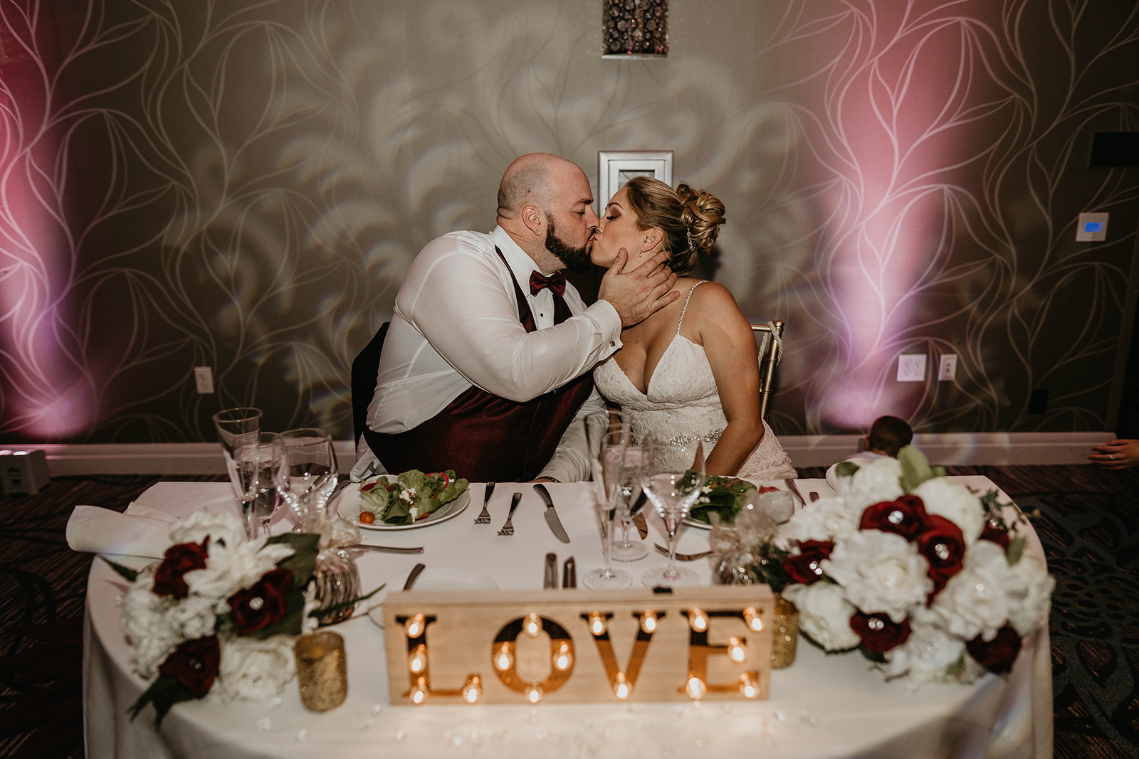 Classic Ballroom Wedding Reception Photography