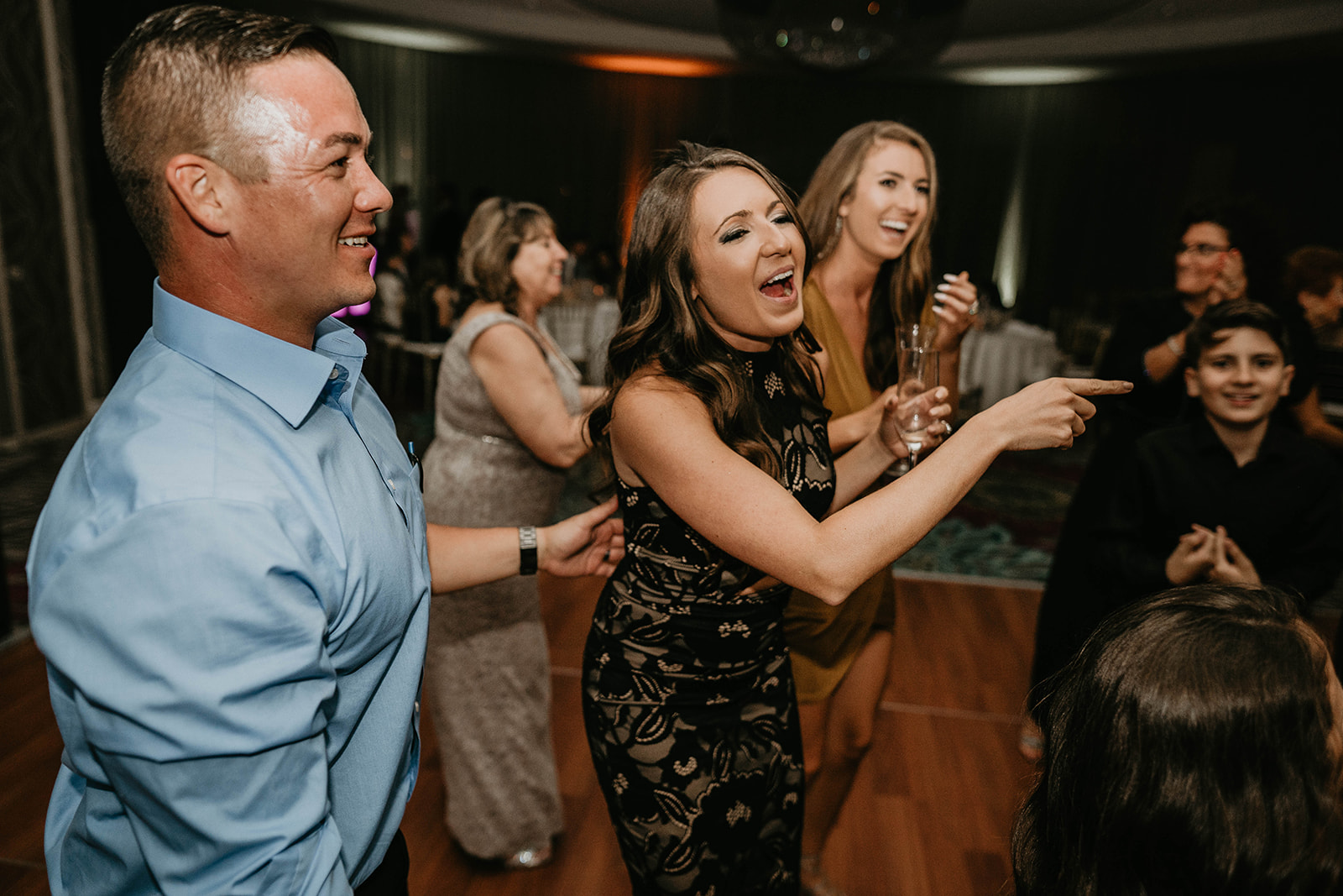 Classic Ballroom Wedding Reception Photography