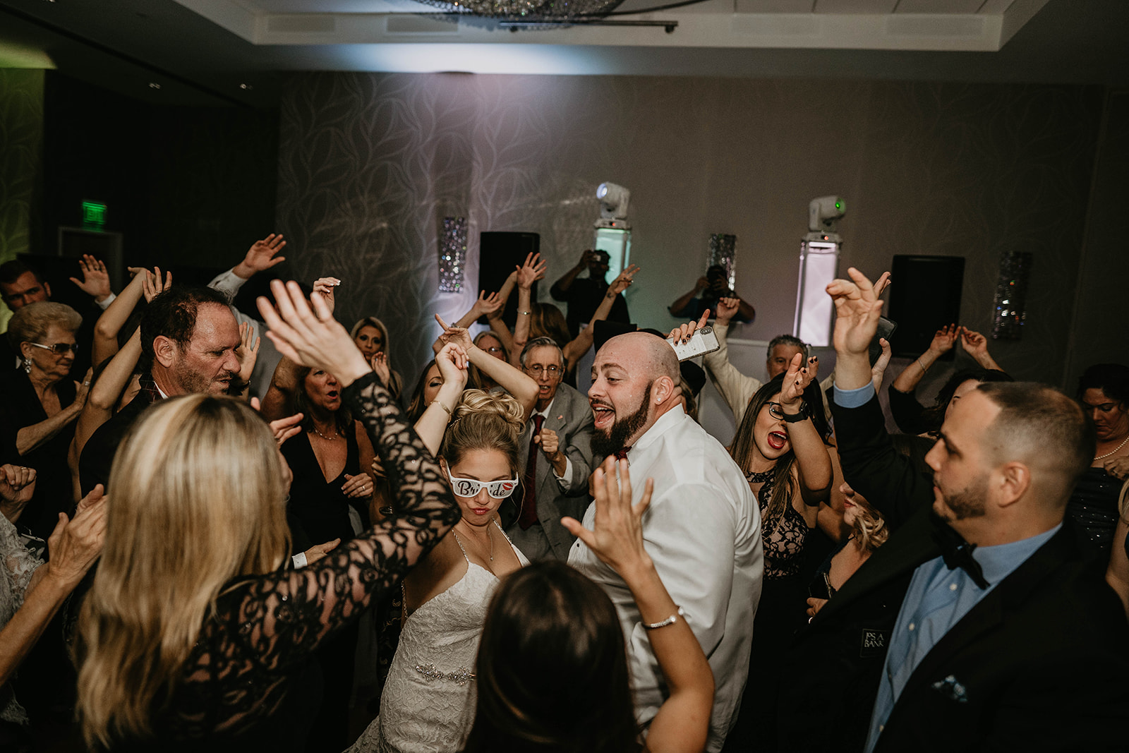 Classic Ballroom Wedding Reception Photography