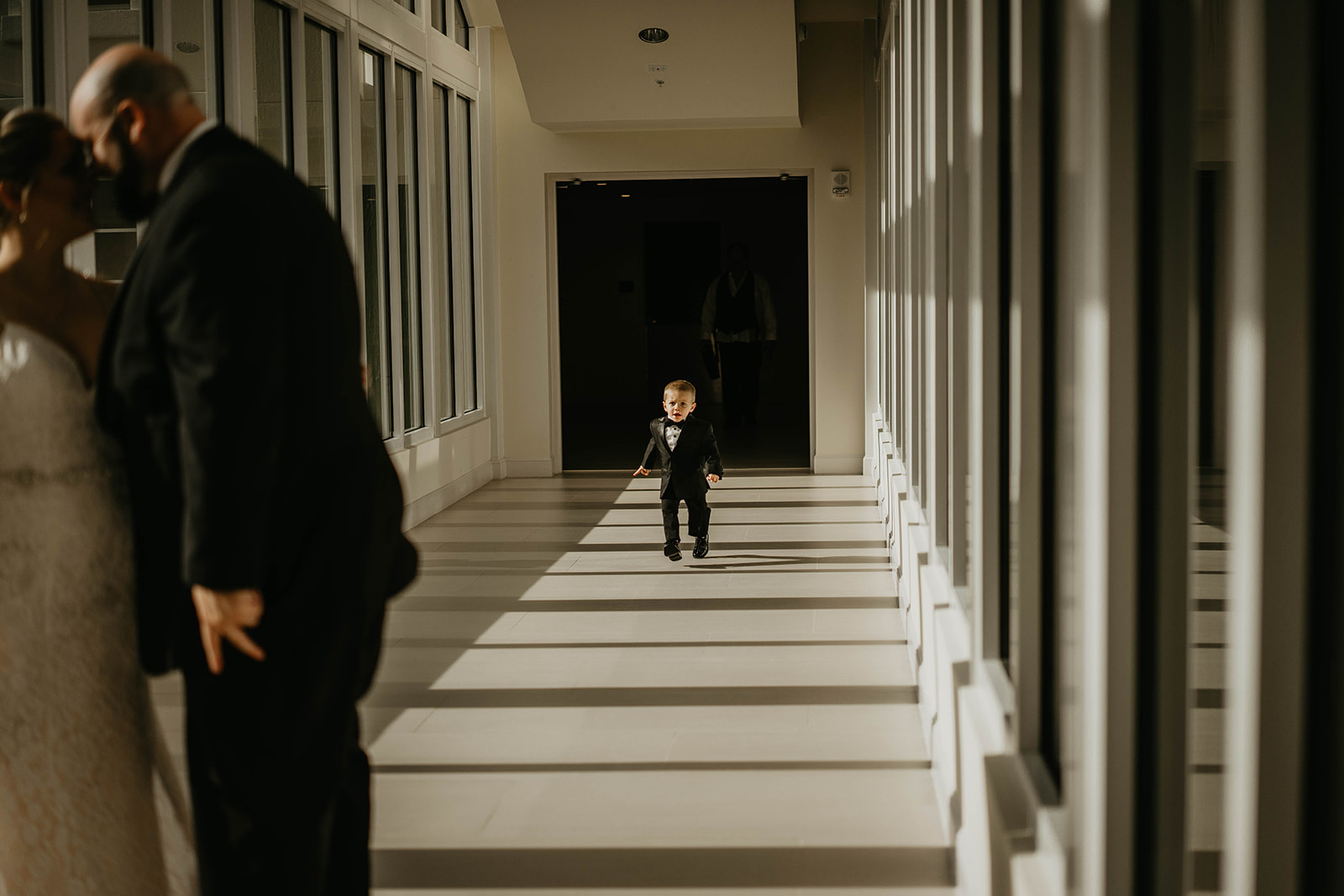 First Look Bride and Groom Wedding Photography