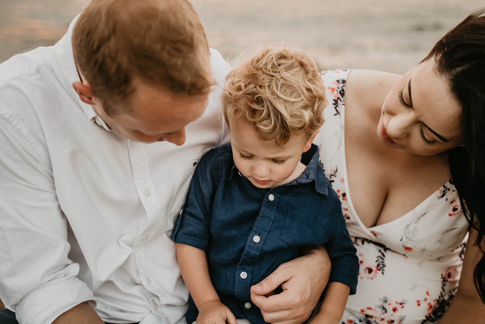 South Florida Beach Maternity Family Photography 