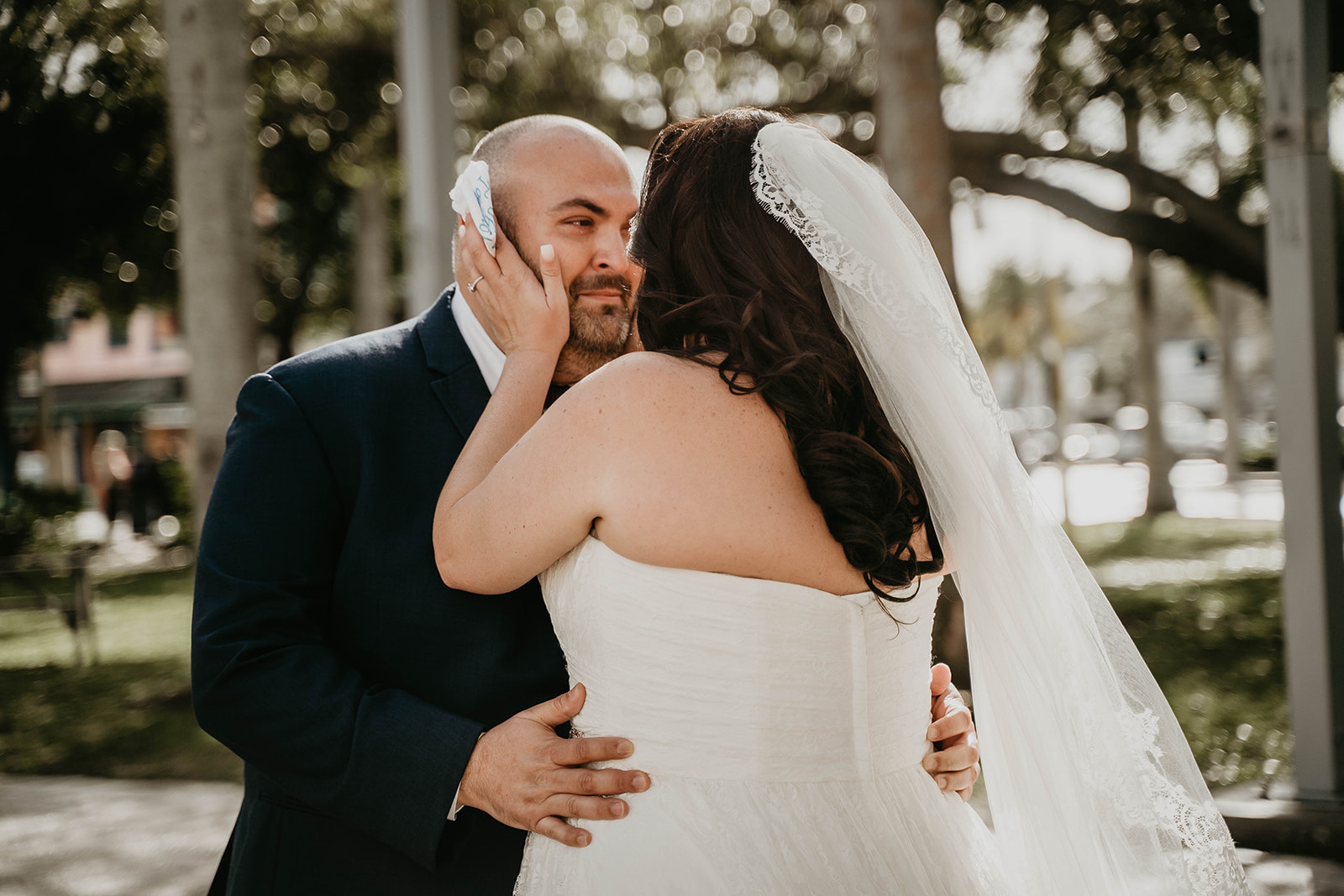 Delray Beach Florida Cornell Art Museum First Look Wedding Photography 