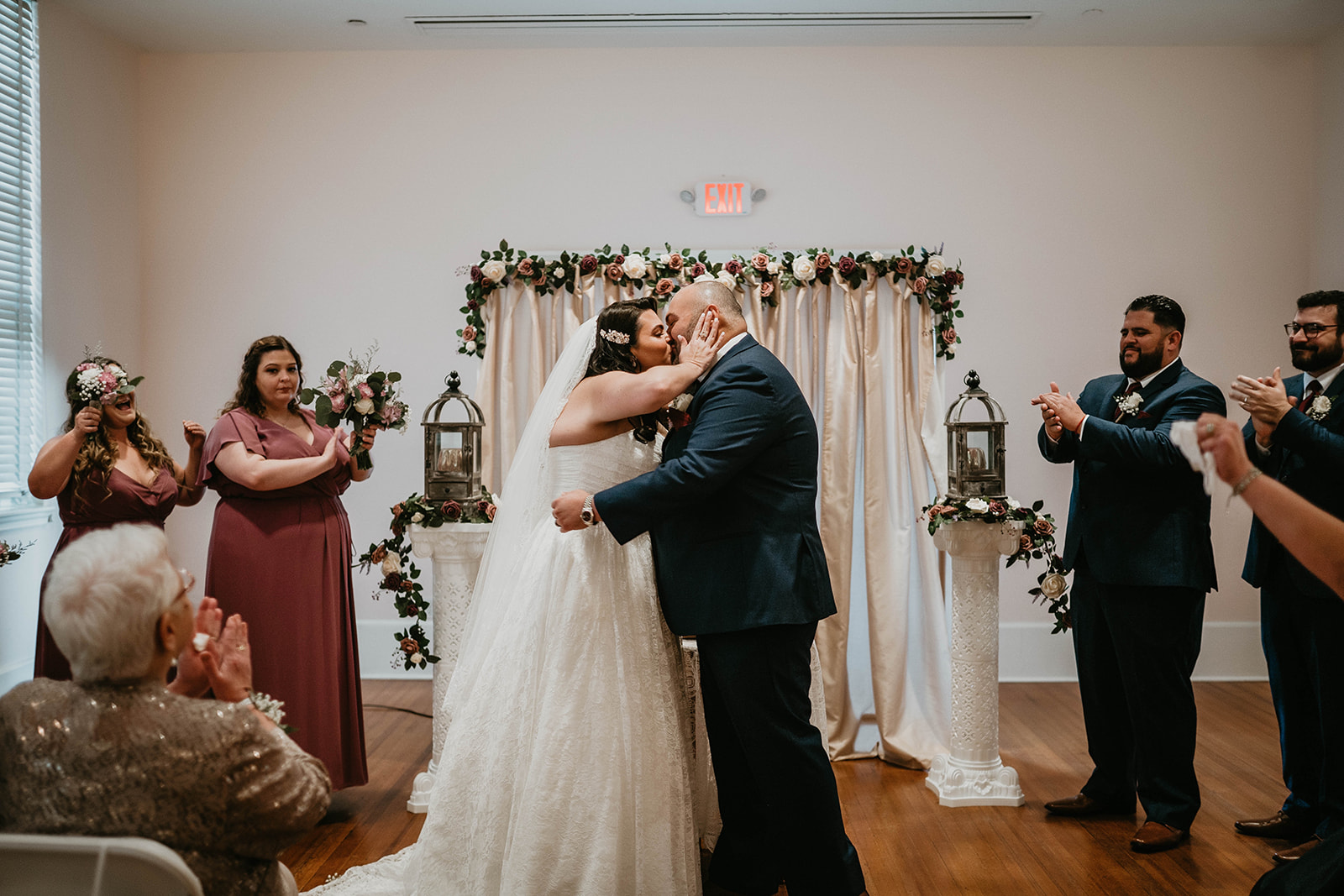 Delray Beach Florida Cornell Art Museum Ceremony Wedding Photography 