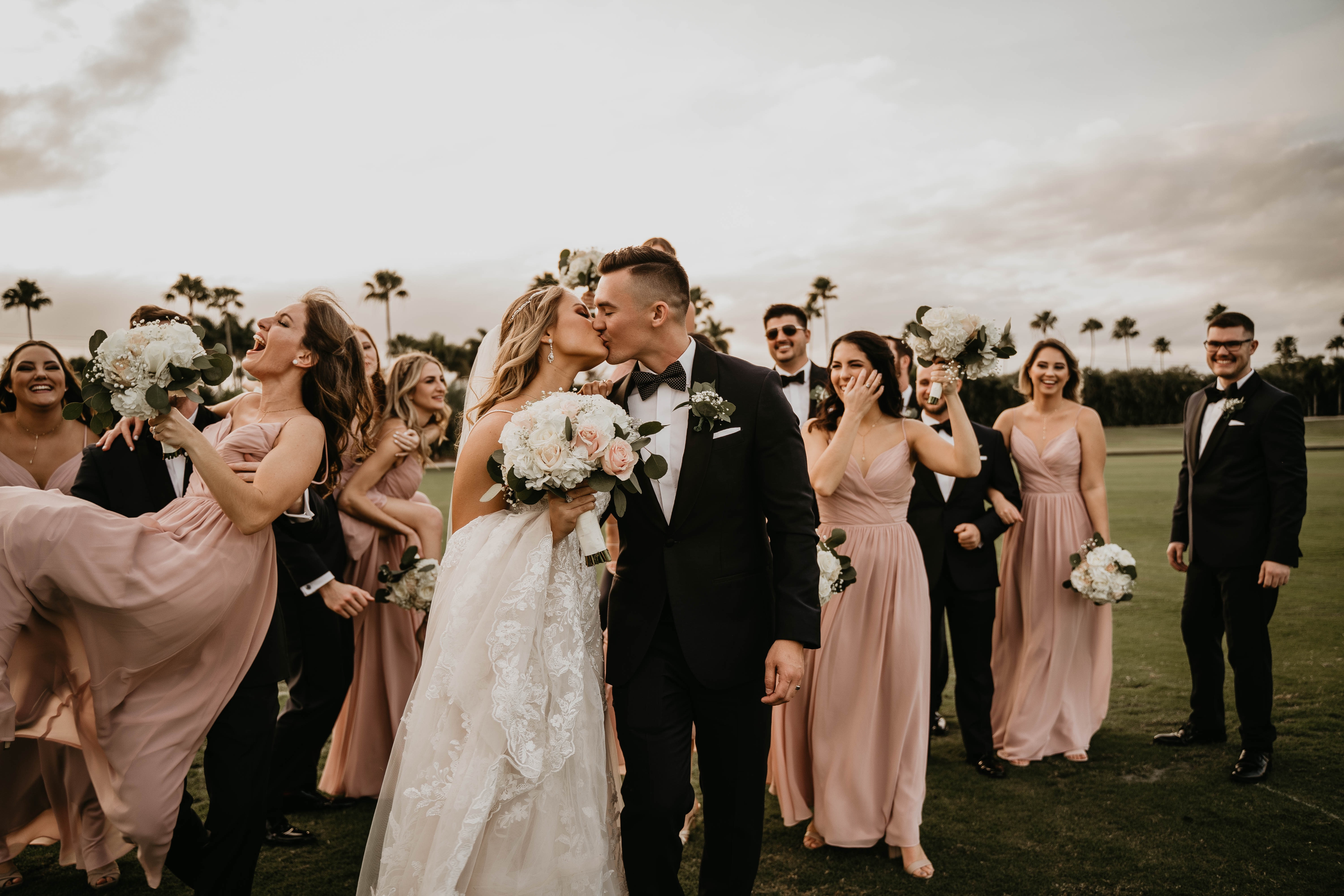 South Florida Bridal Party Portraits Wedding Photography