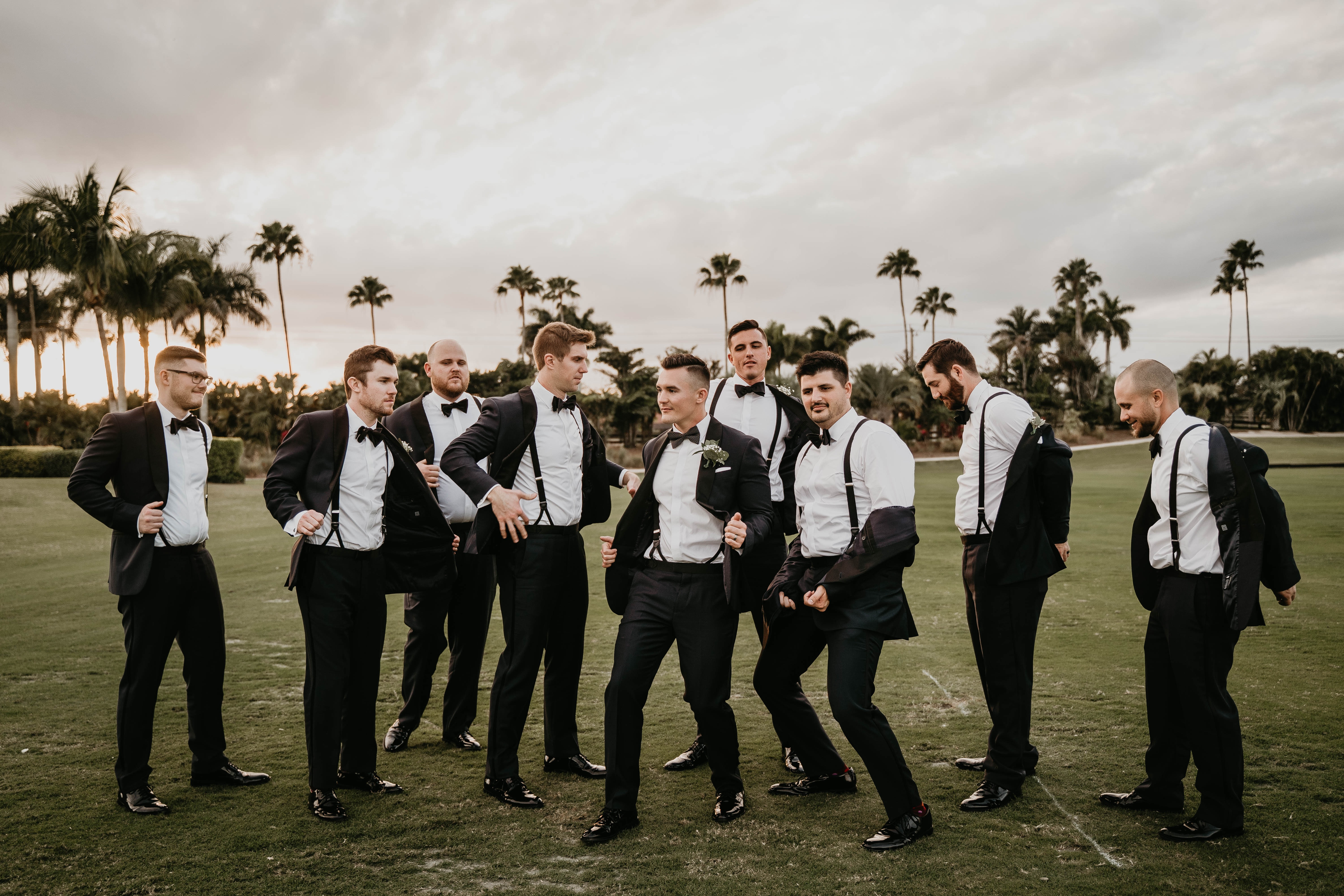 South Florida Bridal Party Portraits Wedding Photography