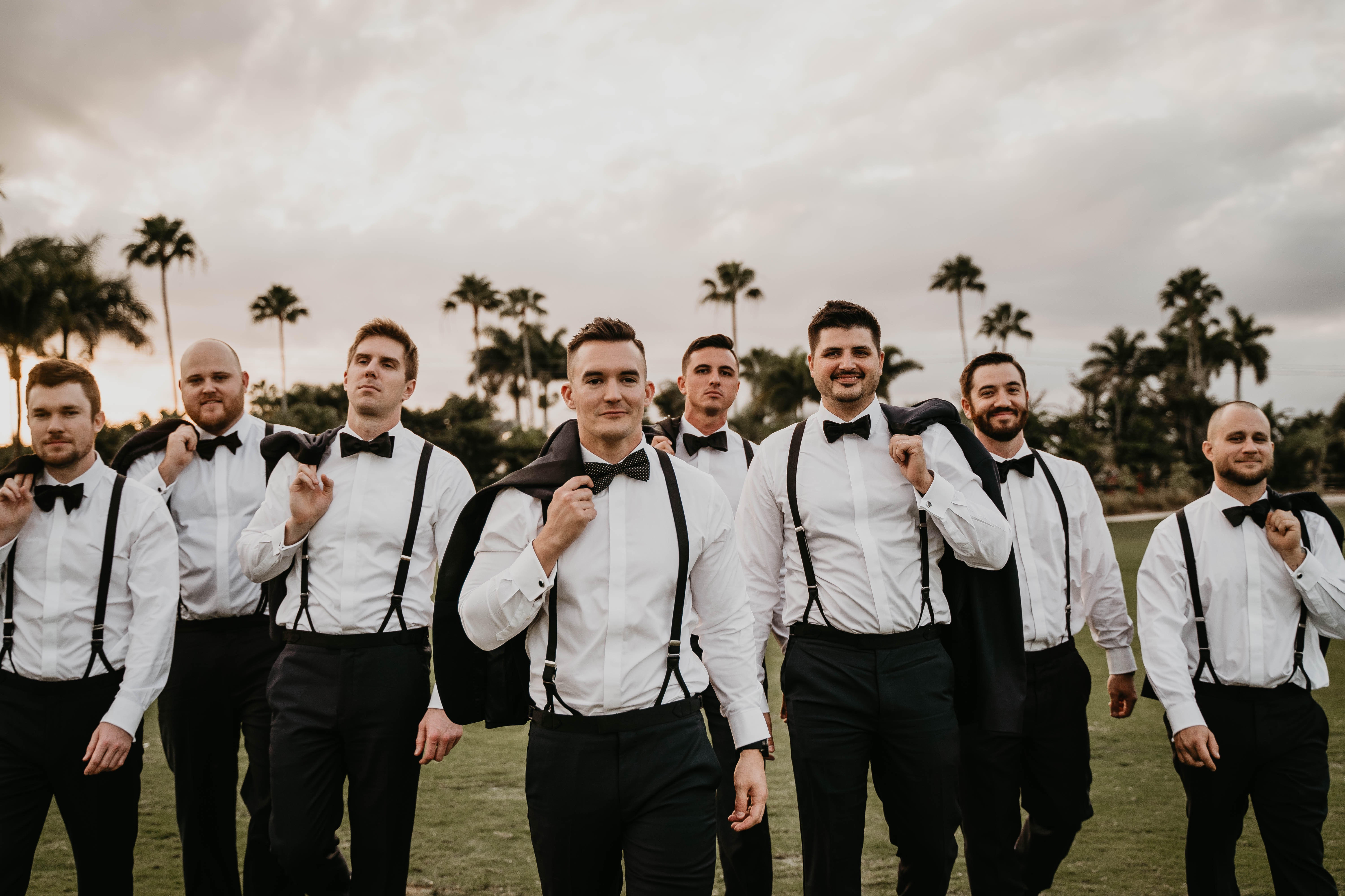 South Florida Bridal Party Portraits Wedding Photography