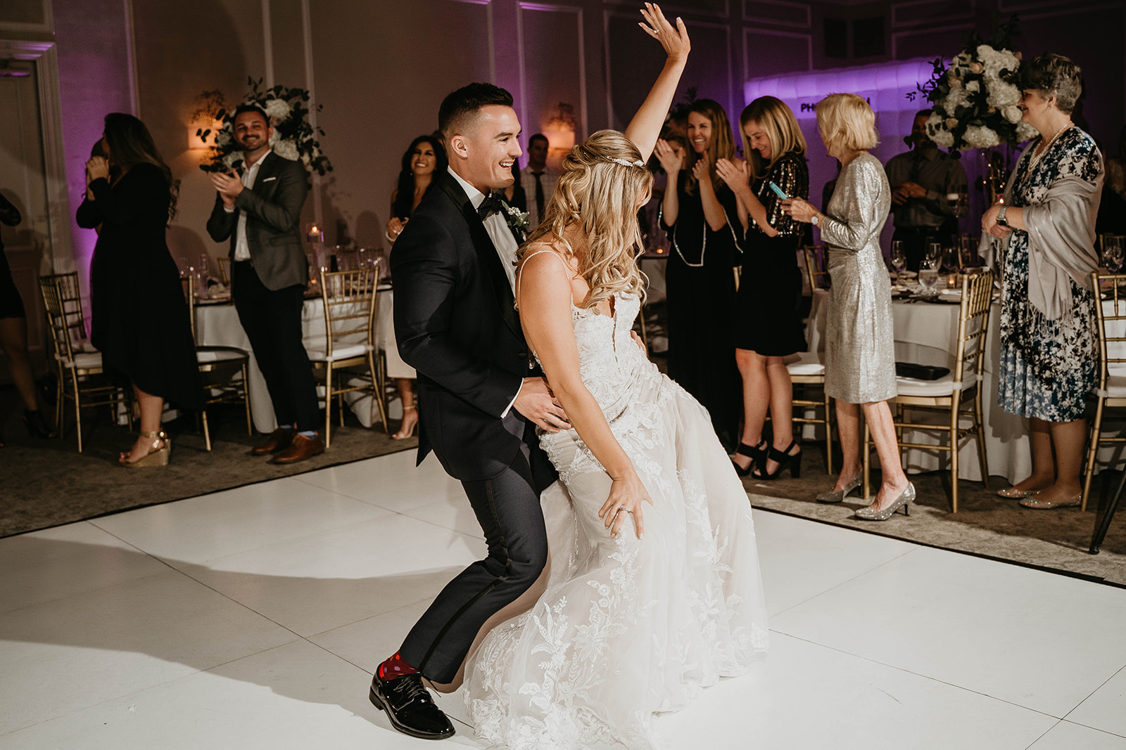 The Wanderers Club Wellington Florida Wedding Reception Photography