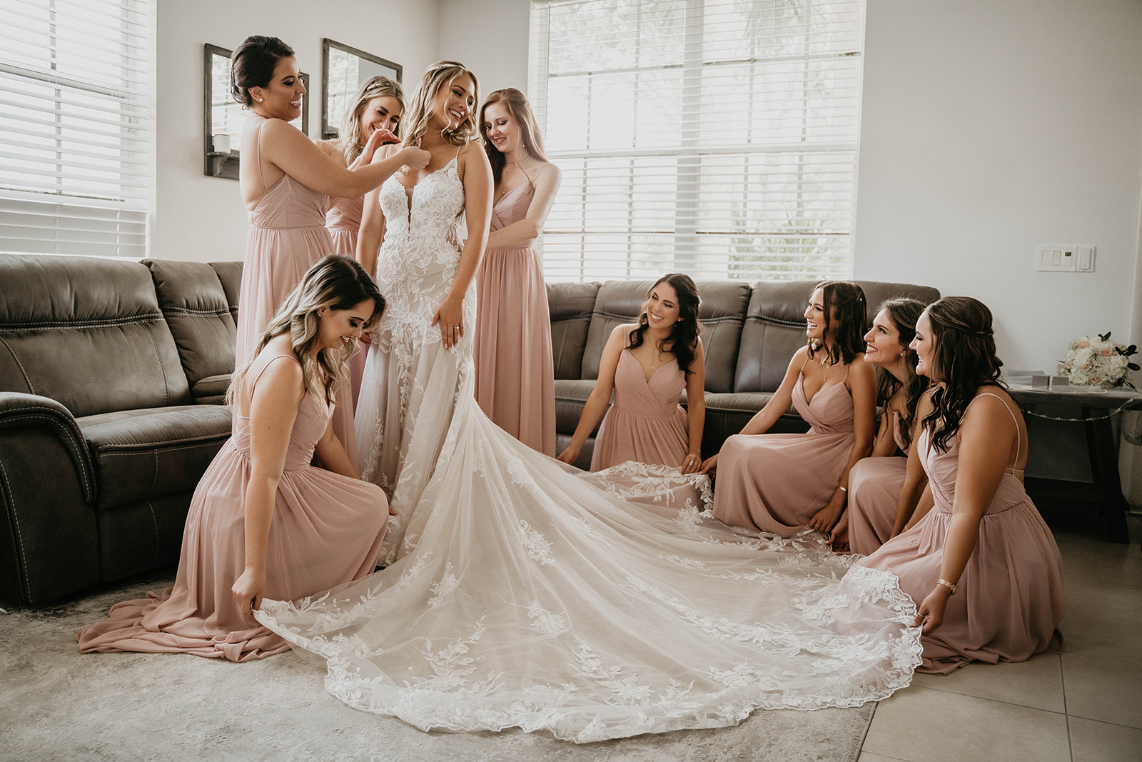 South Florida Bridal Getting Ready Wedding Photography