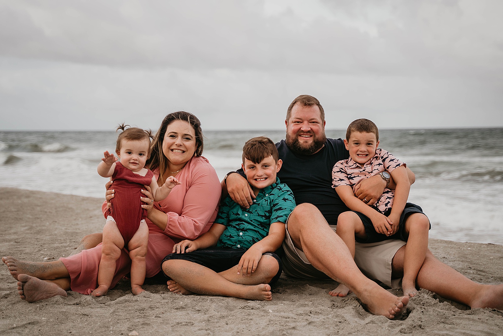 Palm Beach Family Session captured by South Florida Lifestyle Photographer, Krystal Capone Photography
