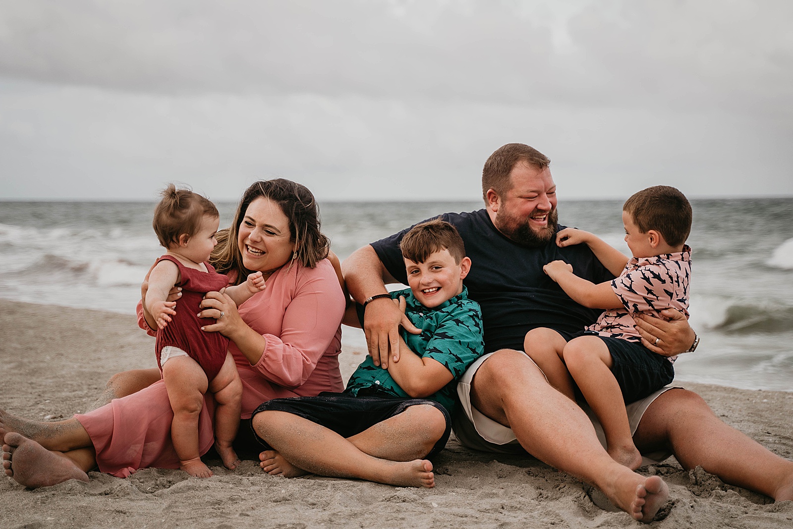 Palm Beach Family Session captured by South Florida Lifestyle Photographer, Krystal Capone Photography