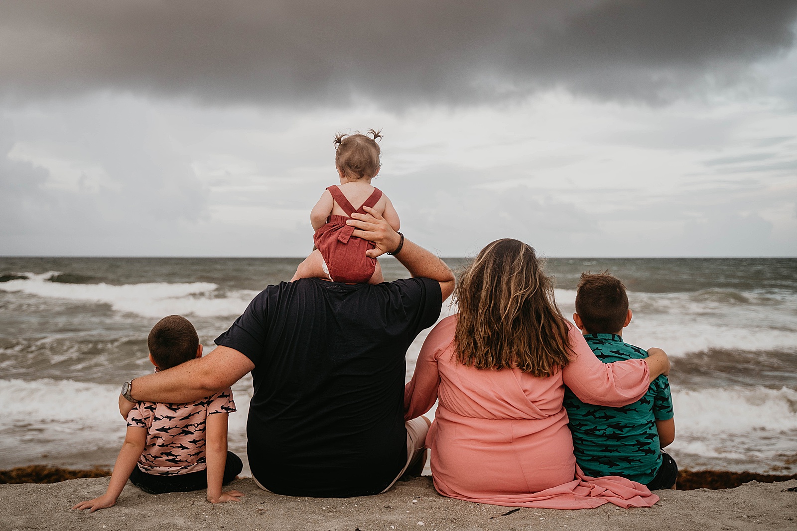 Palm Beach Family Session captured by South Florida Lifestyle Photographer, Krystal Capone Photography
