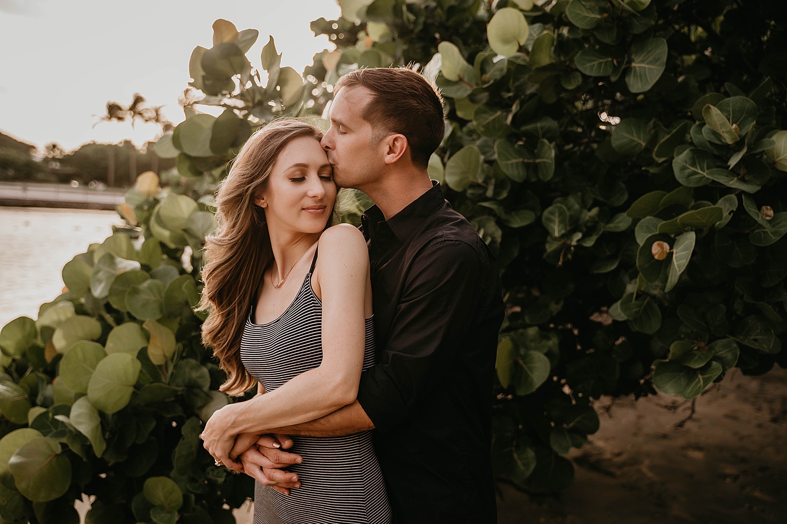 Dreamy Dubois Park Engagement Photos captured by South Florida Engagement Photographer, Krystal Capone Photography