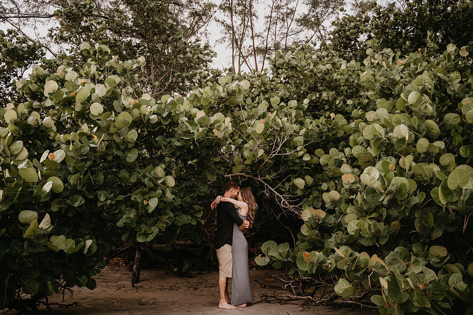 Dreamy Dubois Park Engagement Photos captured by South Florida Engagement Photographer, Krystal Capone Photography